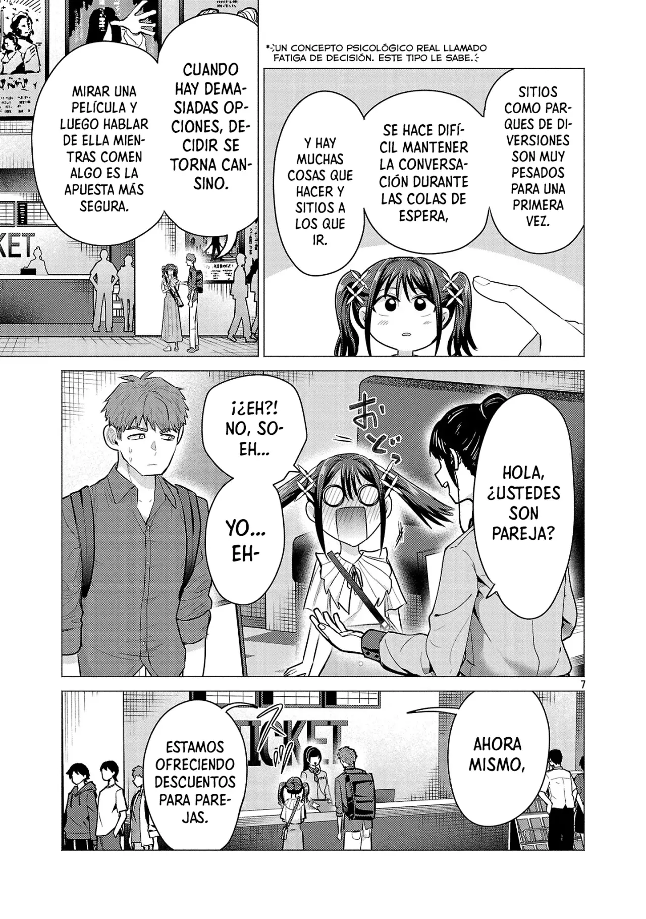 Make Heroine wo Katasetai!! Capitulo 4: ¡Kawashima Manaka quiere dar un paso adelante! página 8