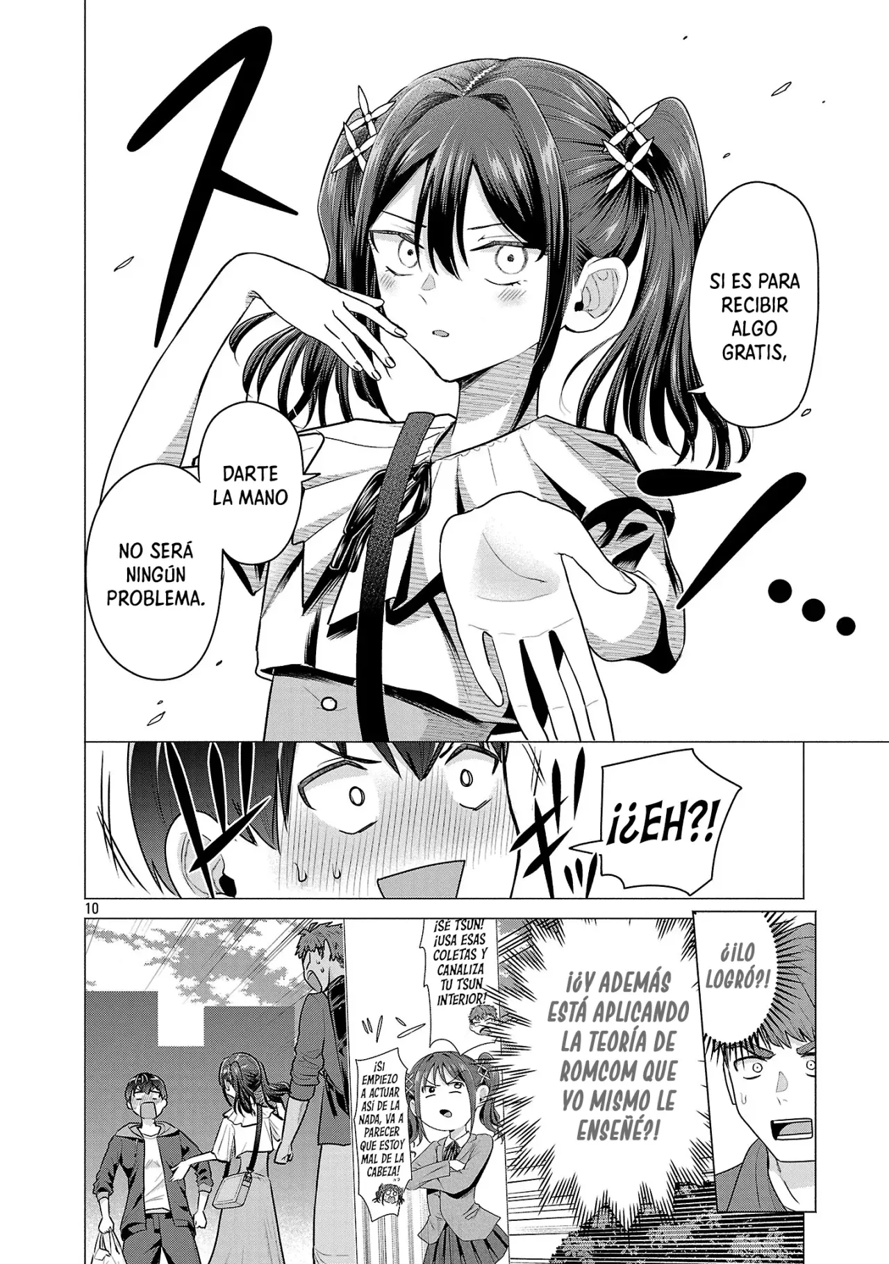 Make Heroine wo Katasetai!! Capitulo 5: ¡Kawashima Manaka quiere tener una cita! página 11