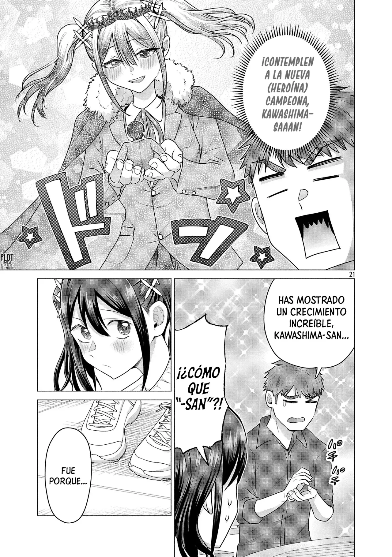 Make Heroine wo Katasetai!! Capitulo 5: ¡Kawashima Manaka quiere tener una cita! página 22