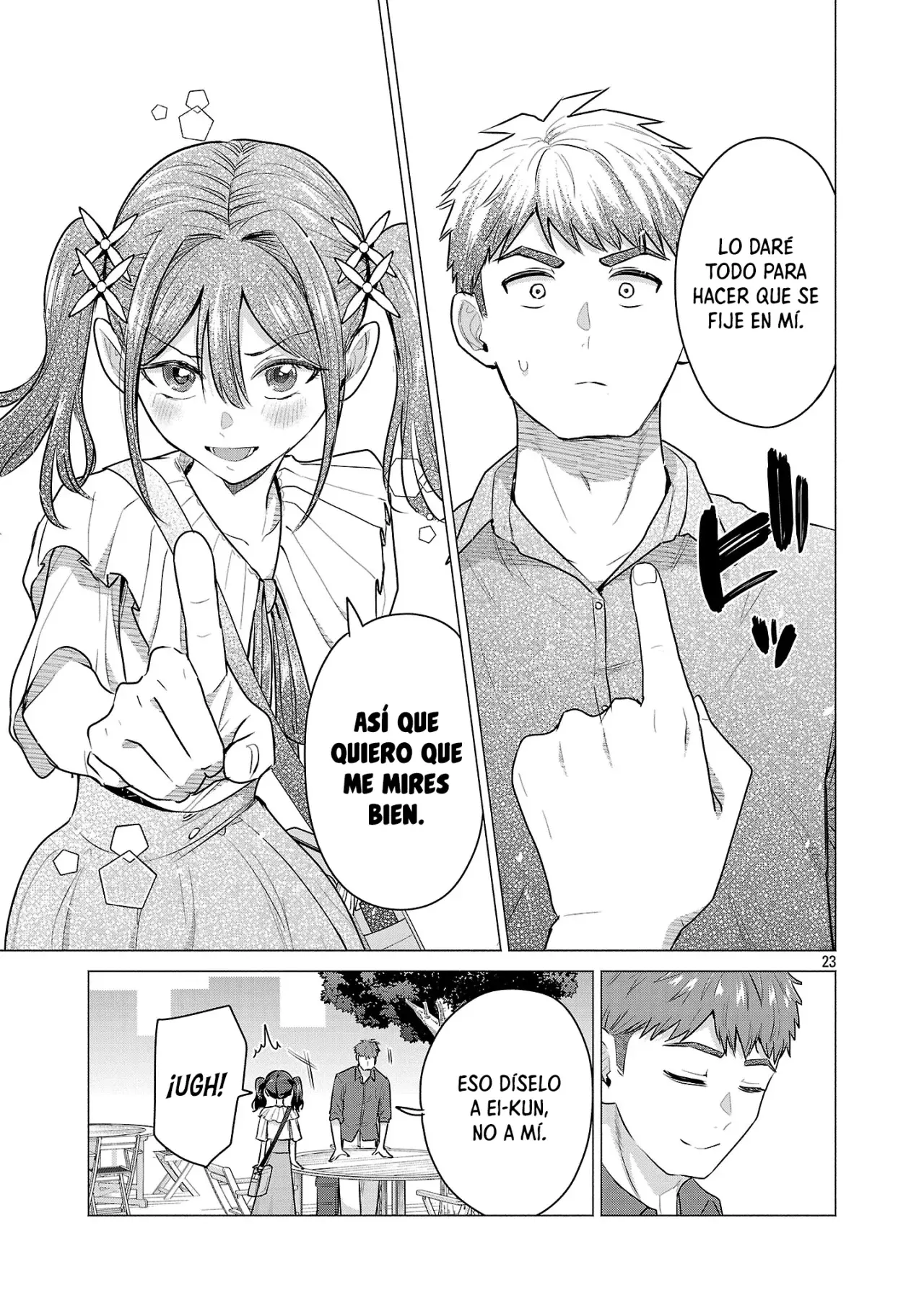 Make Heroine wo Katasetai!! Capitulo 5: ¡Kawashima Manaka quiere tener una cita! página 24