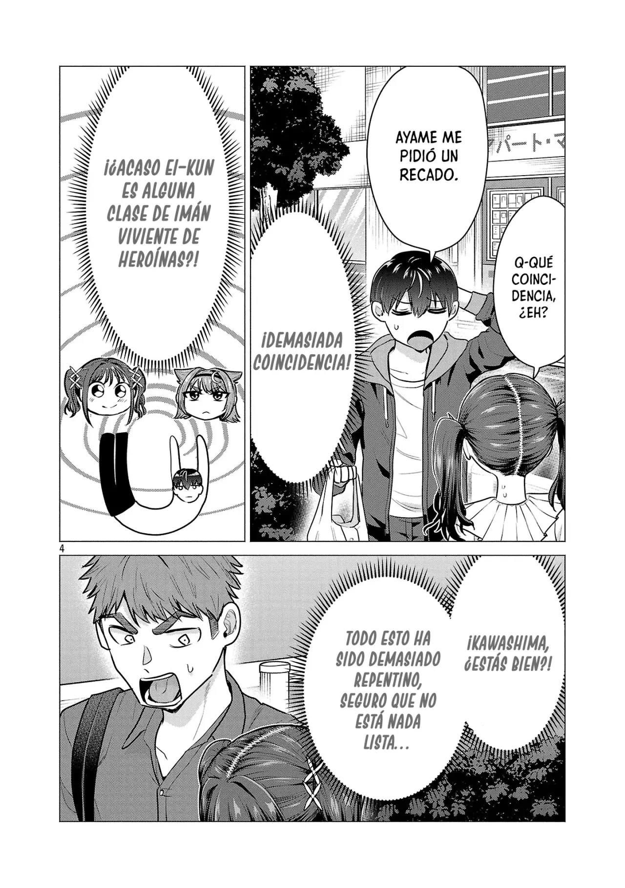 Make Heroine wo Katasetai!! Capitulo 5: ¡Kawashima Manaka quiere tener una cita! página 5