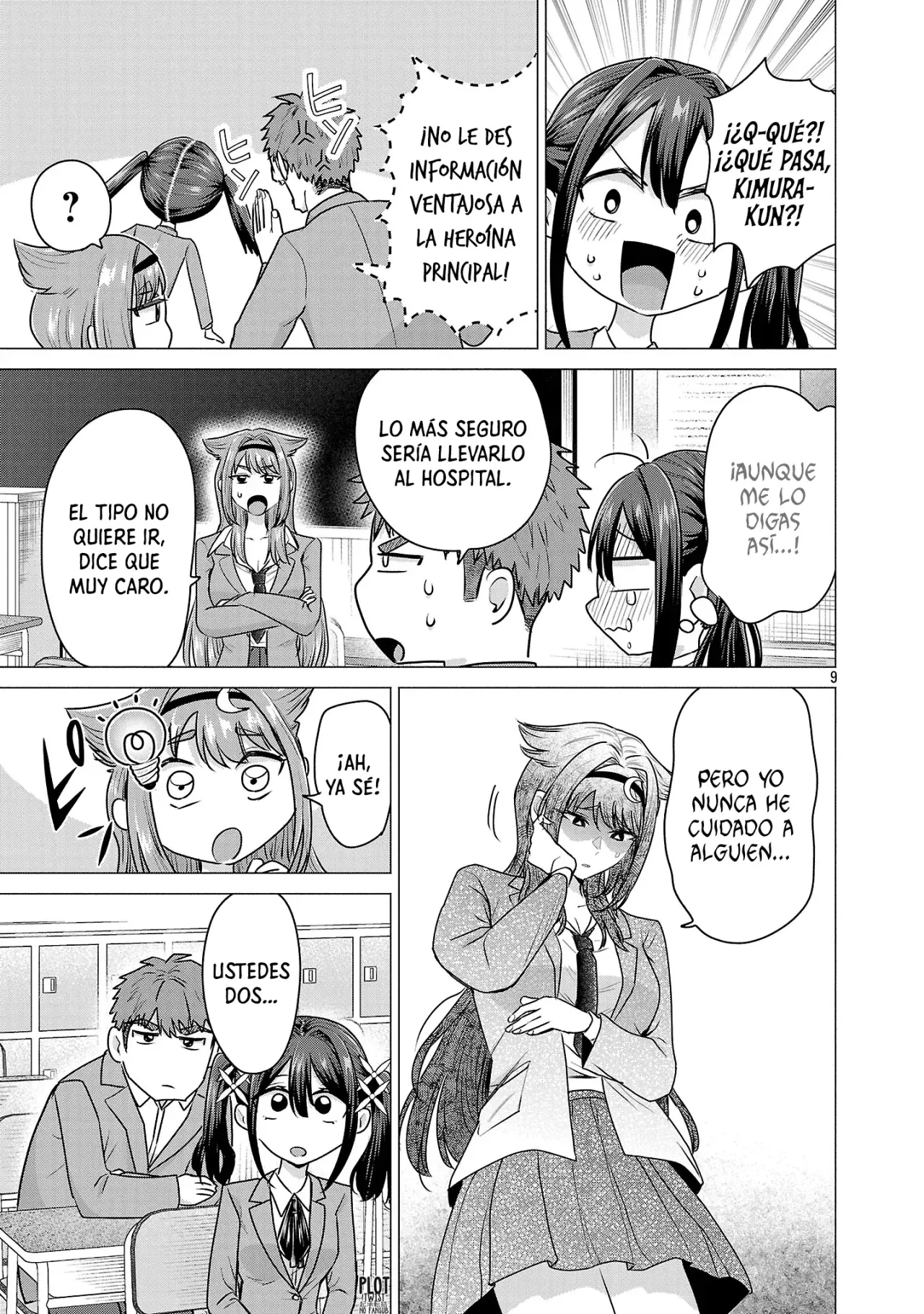 Make Heroine wo Katasetai!! Capitulo 6: ¡Takabi Ayame quiere cuidar de él! página 10