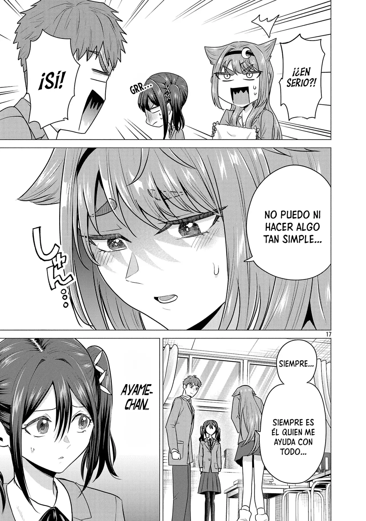 Make Heroine wo Katasetai!! Capitulo 6: ¡Takabi Ayame quiere cuidar de él! página 18