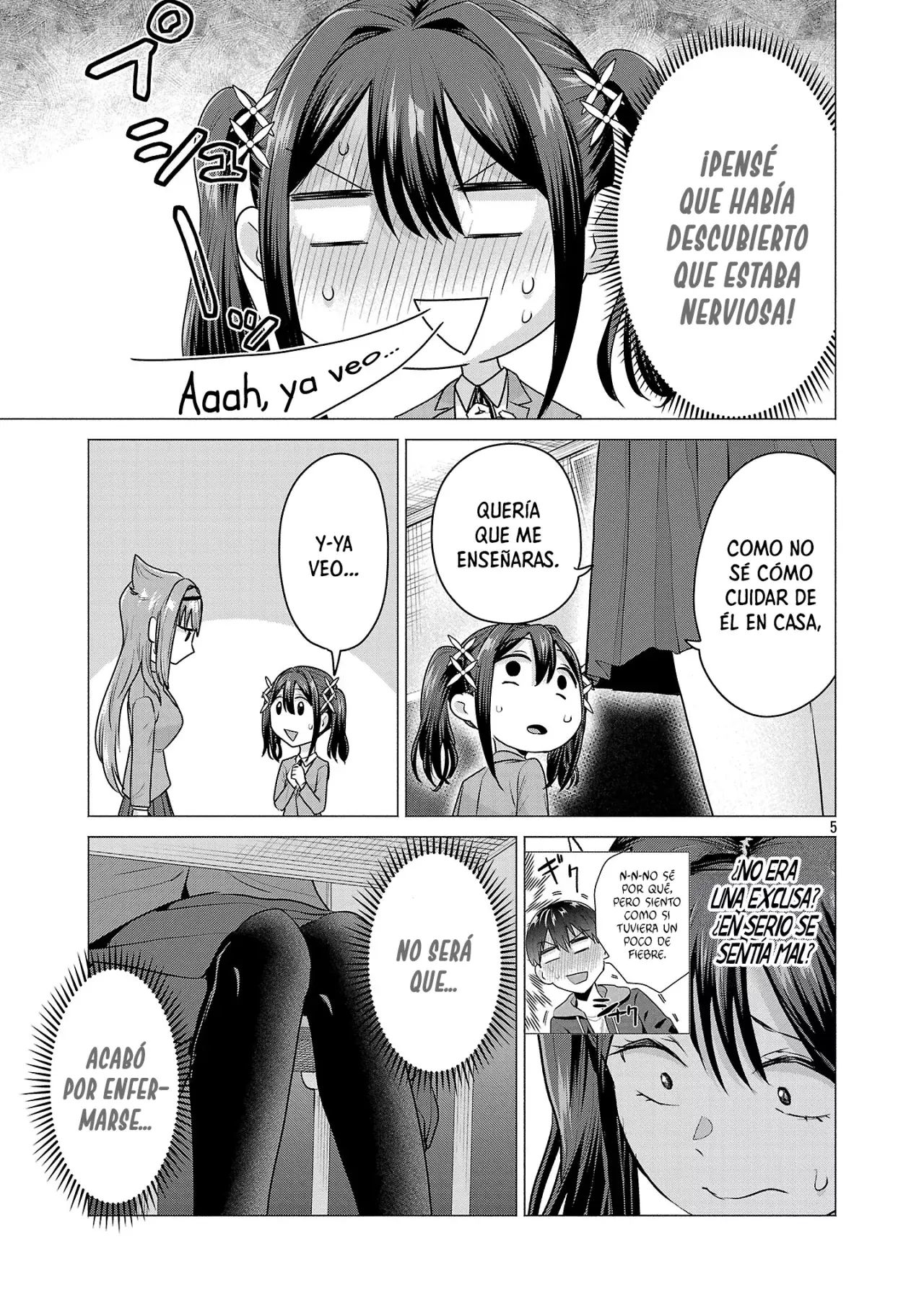 Make Heroine wo Katasetai!! Capitulo 6: ¡Takabi Ayame quiere cuidar de él! página 6