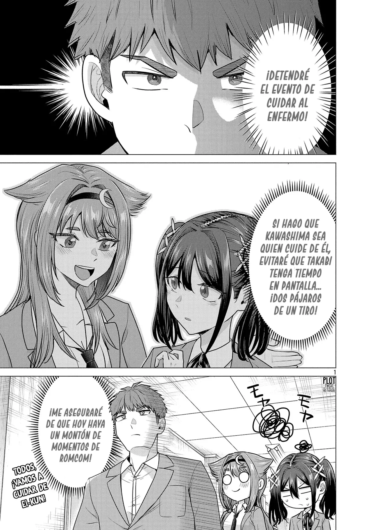 Make Heroine wo Katasetai!! Capitulo 7: ¡Quiero detener el evento de cuidar al enfermo! página 2