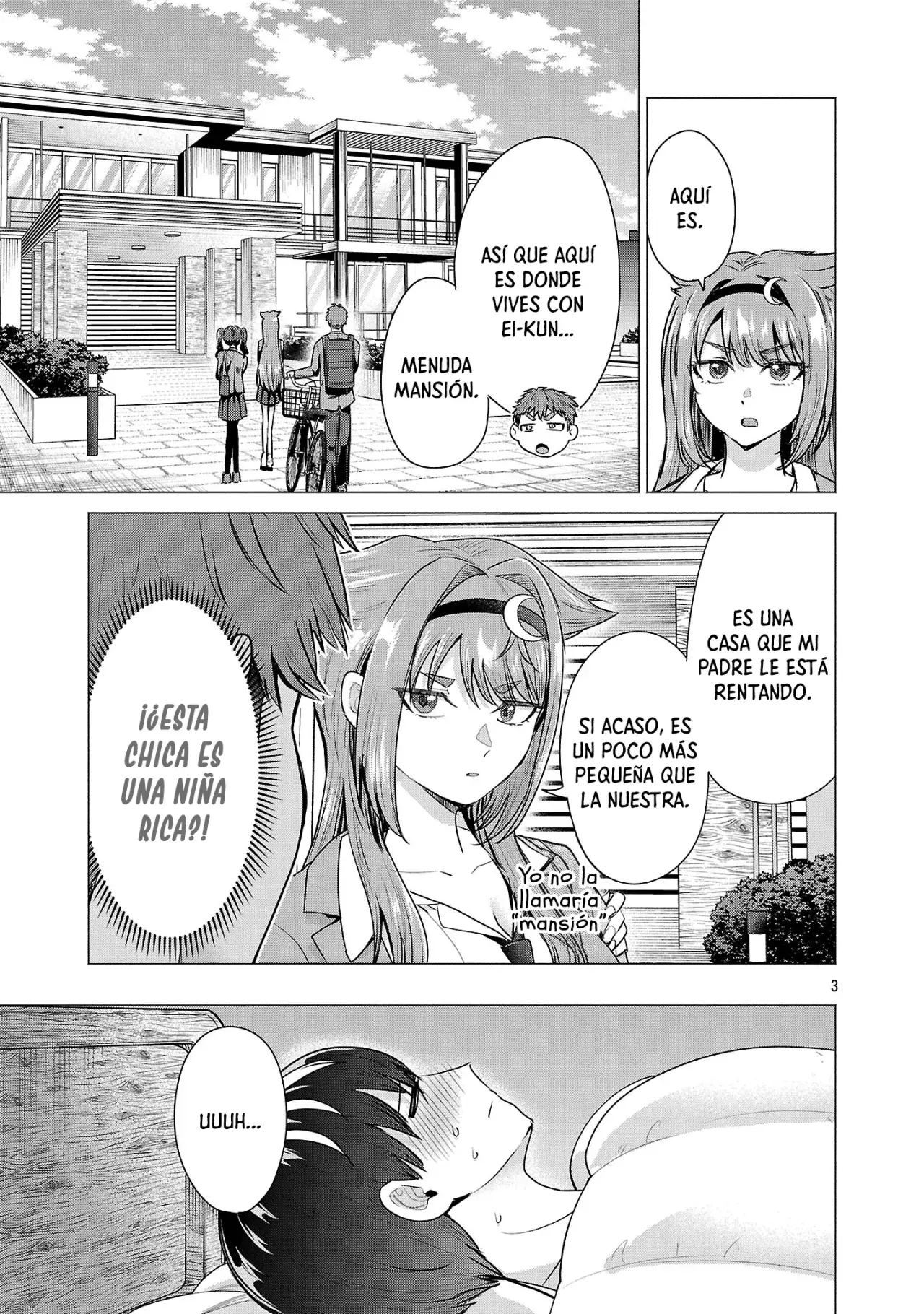 Make Heroine wo Katasetai!! Capitulo 7: ¡Quiero detener el evento de cuidar al enfermo! página 4
