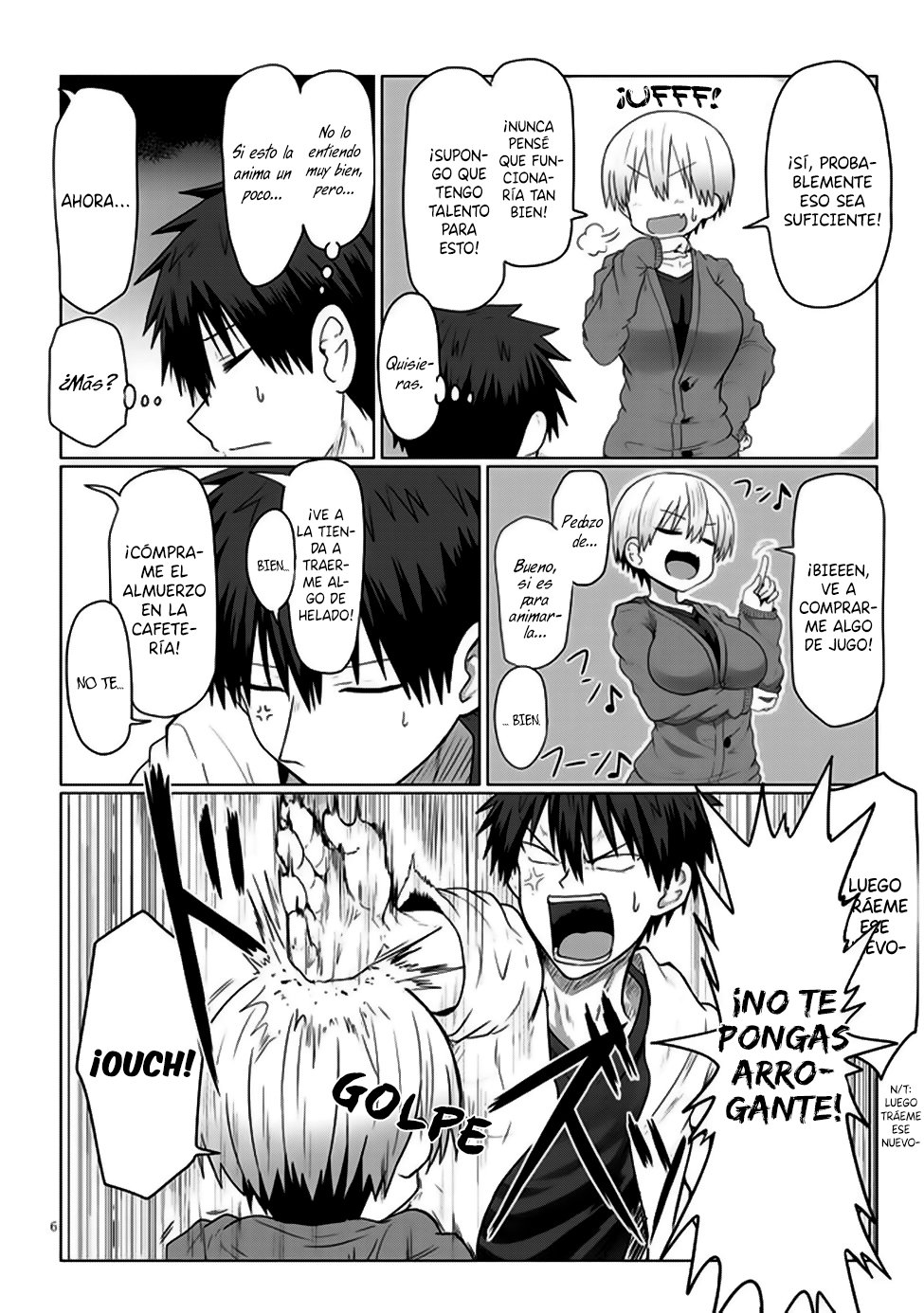 Uzaki-chan wa Asobitai! Capitulo 10 página 7