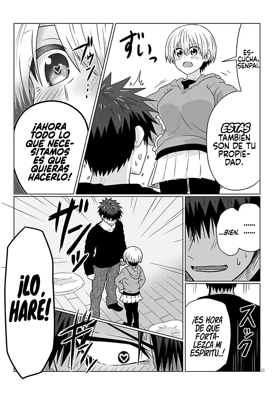 Uzaki-chan wa Asobitai! Capitulo 100 página 14