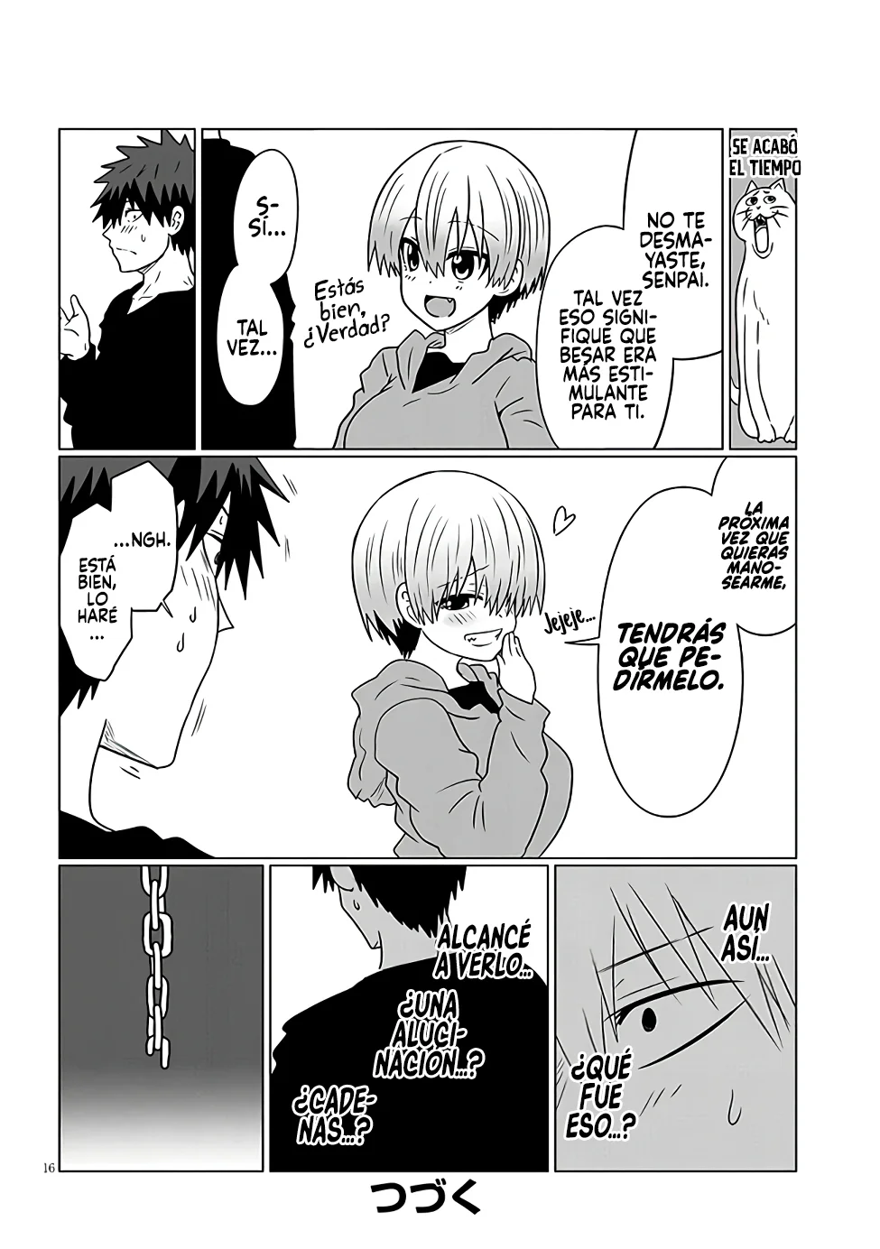 Uzaki-chan wa Asobitai! Capitulo 100 página 17