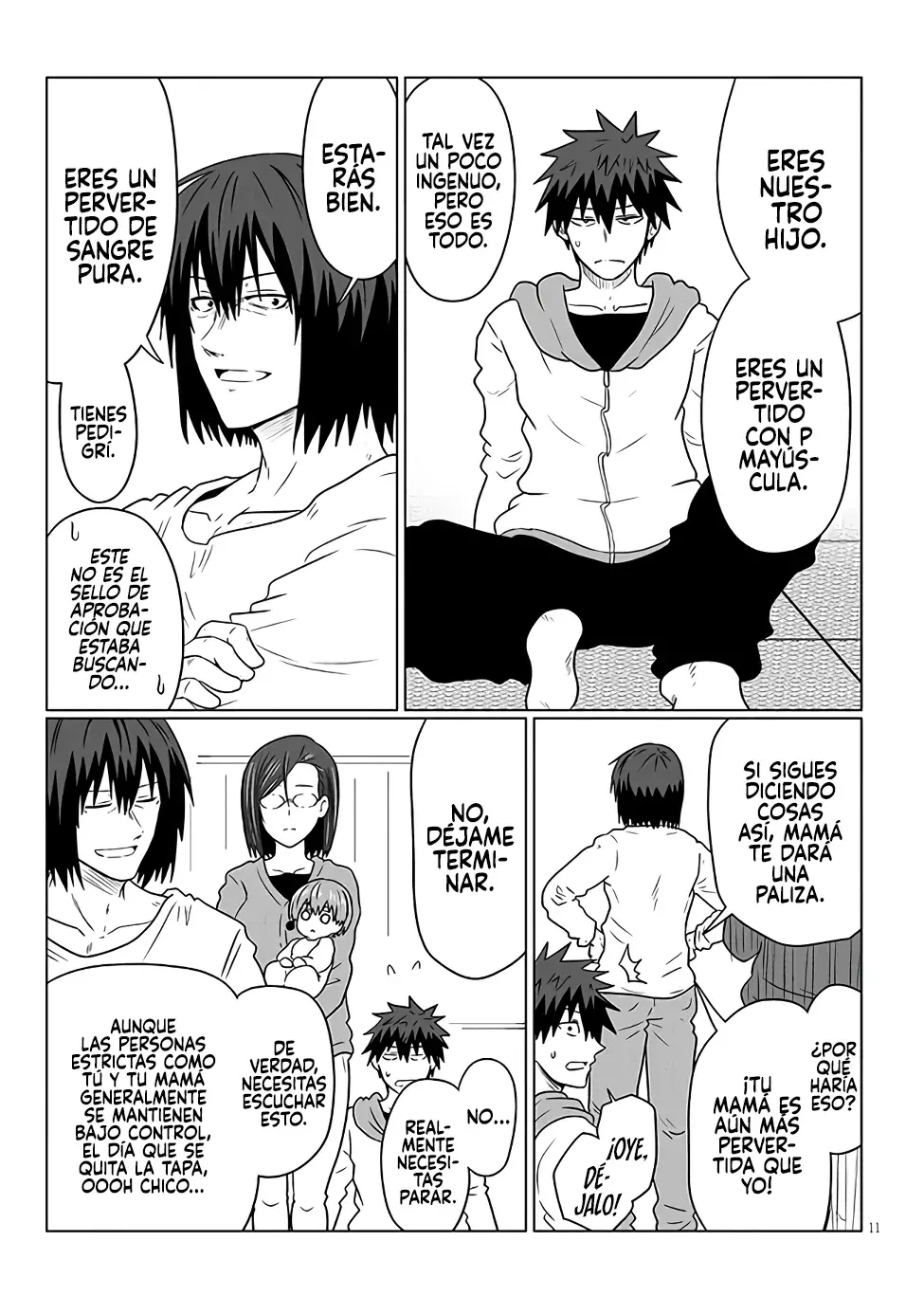 Uzaki-chan wa Asobitai! Capitulo 103 página 13