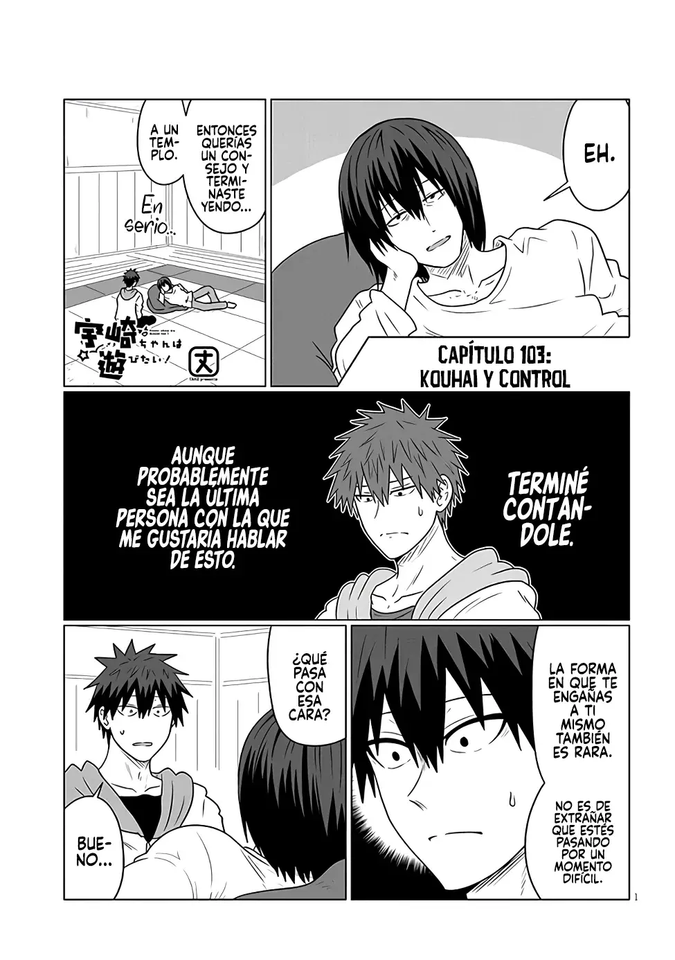 Uzaki-chan wa Asobitai! Capitulo 103 página 3