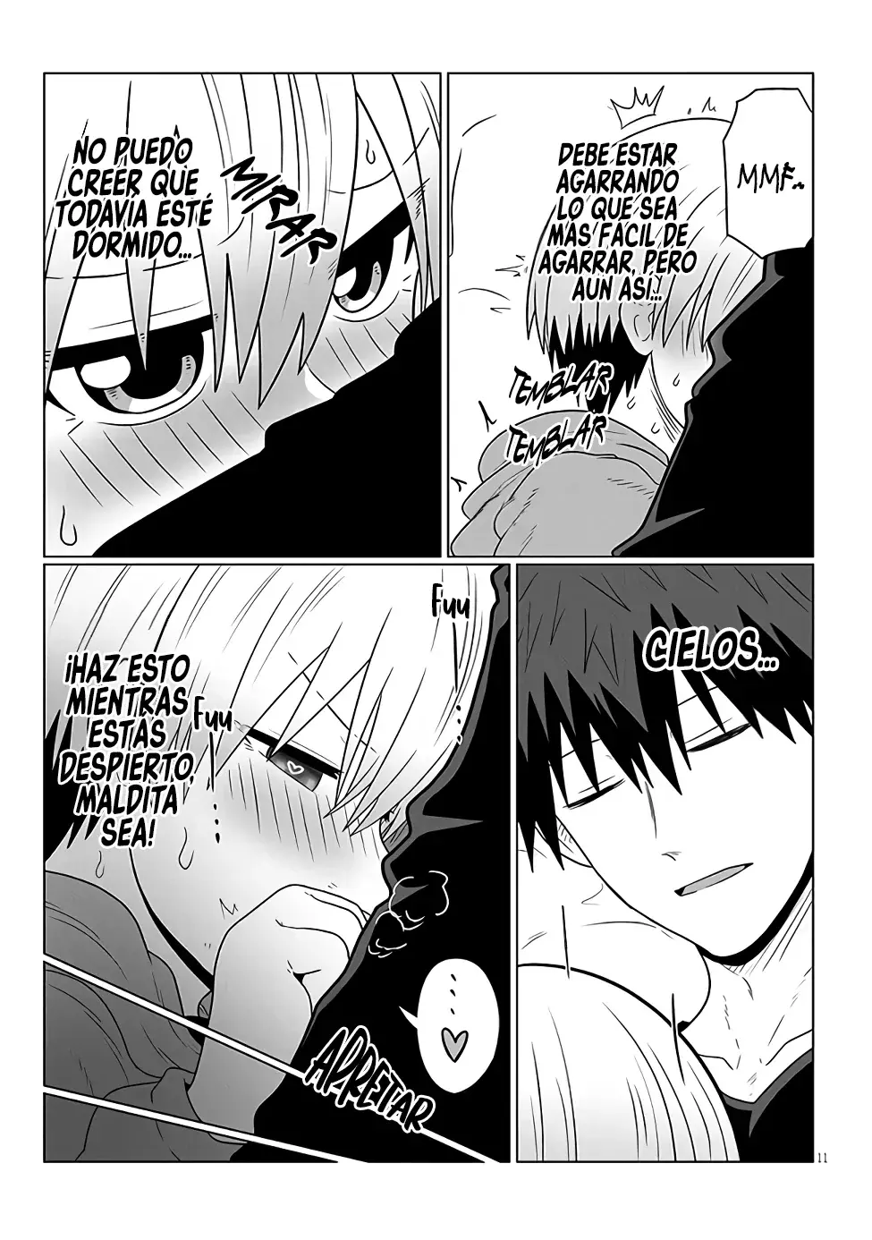 Uzaki-chan wa Asobitai! Capitulo 104 página 13