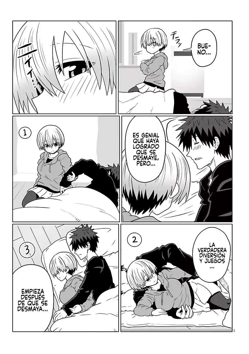 Uzaki-chan wa Asobitai! Capitulo 104 página 7
