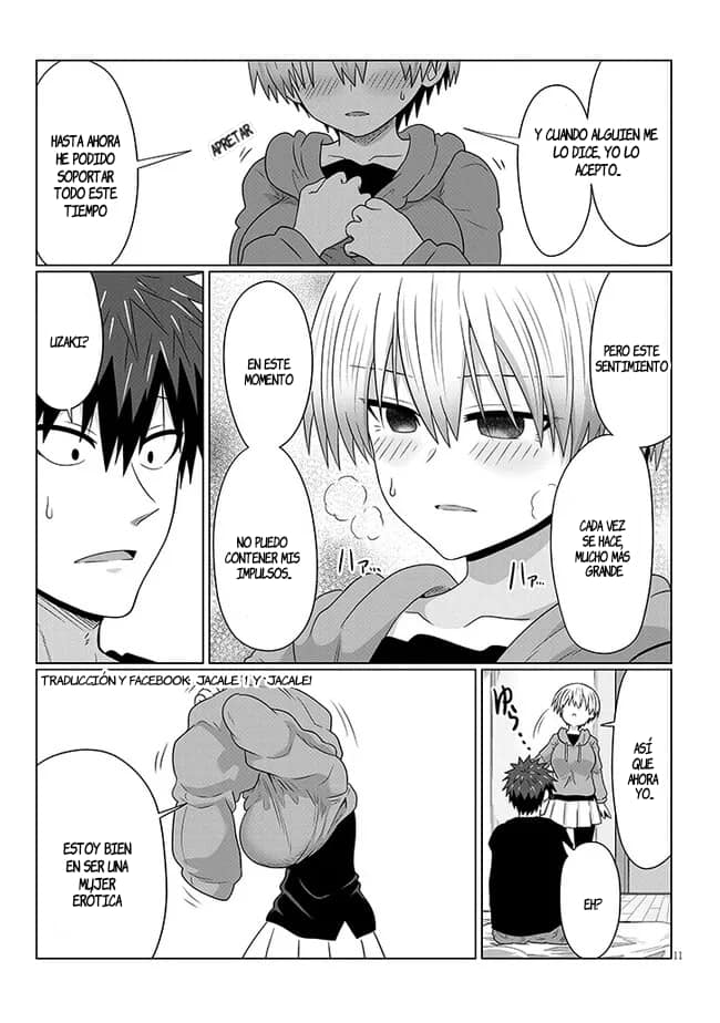 Uzaki-chan wa Asobitai! Capitulo 105 página 11
