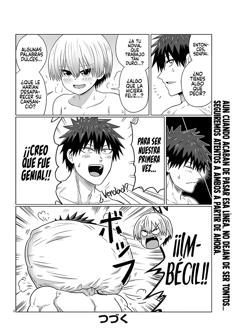 Uzaki-chan wa Asobitai! Capitulo 106.2 página 10