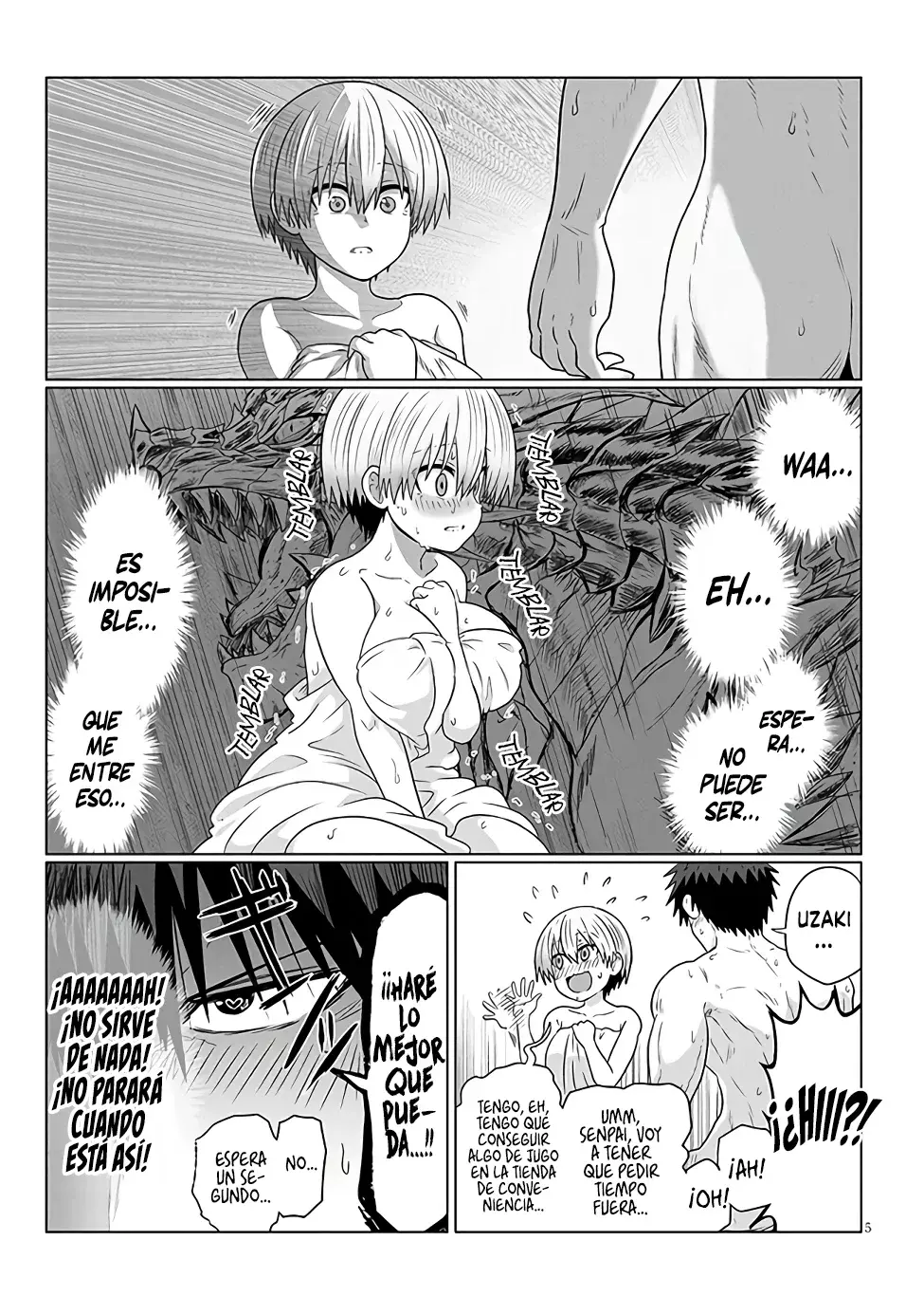 Uzaki-chan wa Asobitai! Capitulo 106.2 página 7