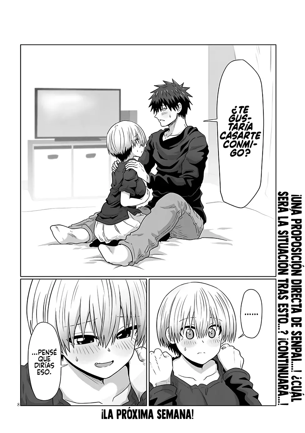 Uzaki-chan wa Asobitai! Capitulo 106 página 10