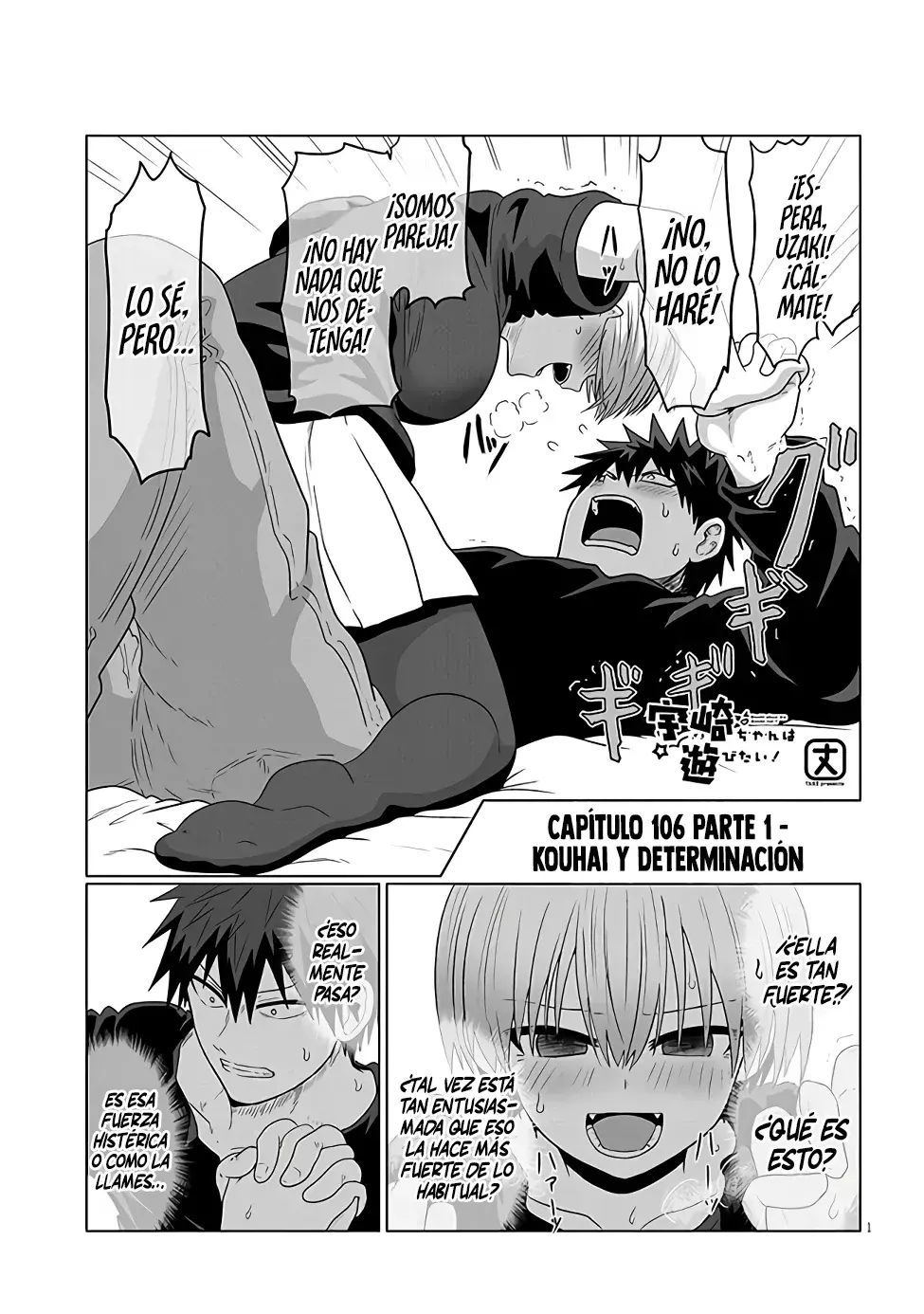 Uzaki-chan wa Asobitai! Capitulo 106 página 3