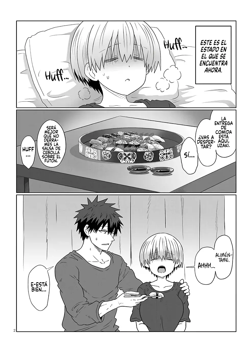 Uzaki-chan wa Asobitai! Capitulo 107 página 4