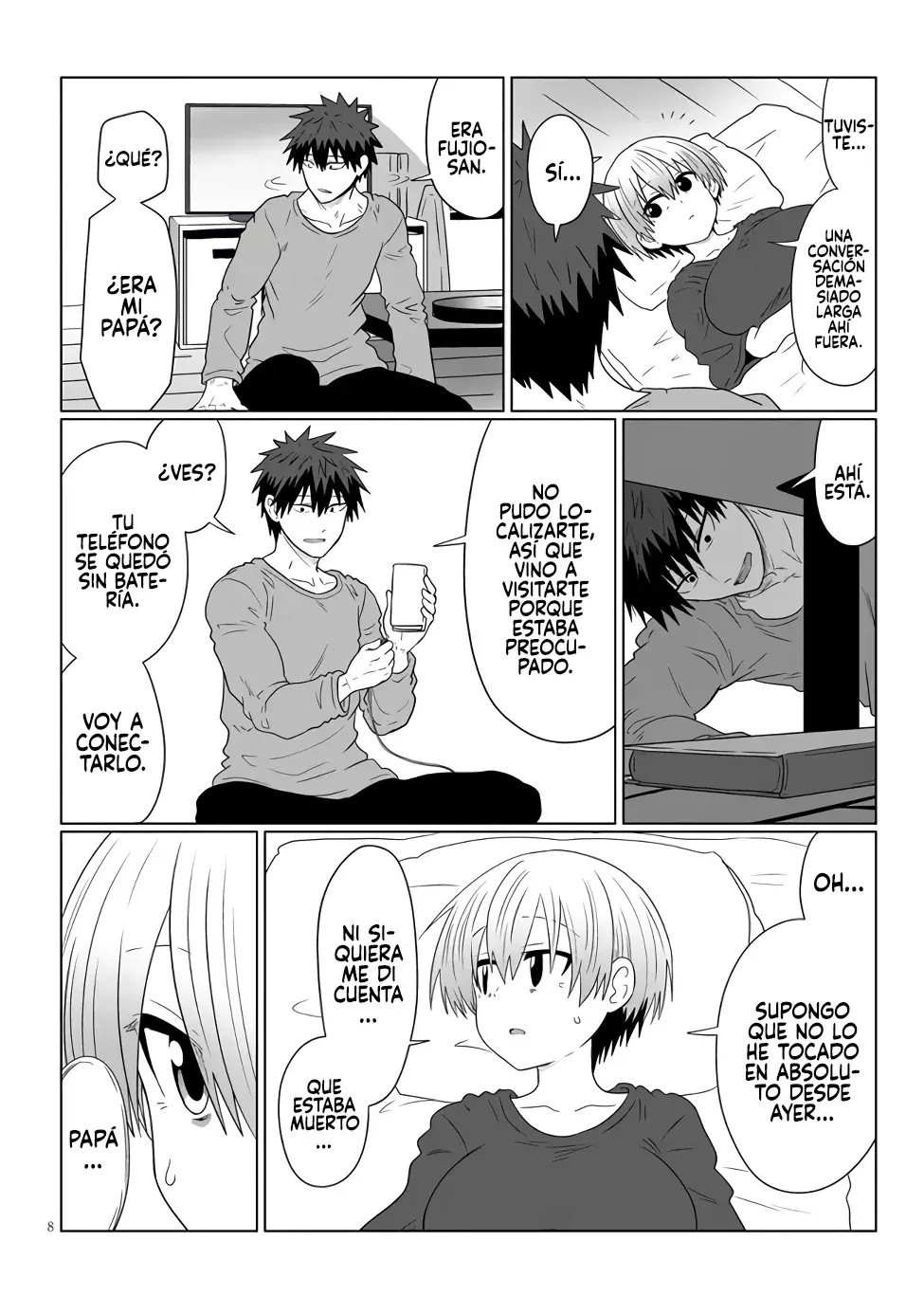 Uzaki-chan wa Asobitai! Capitulo 108 página 10