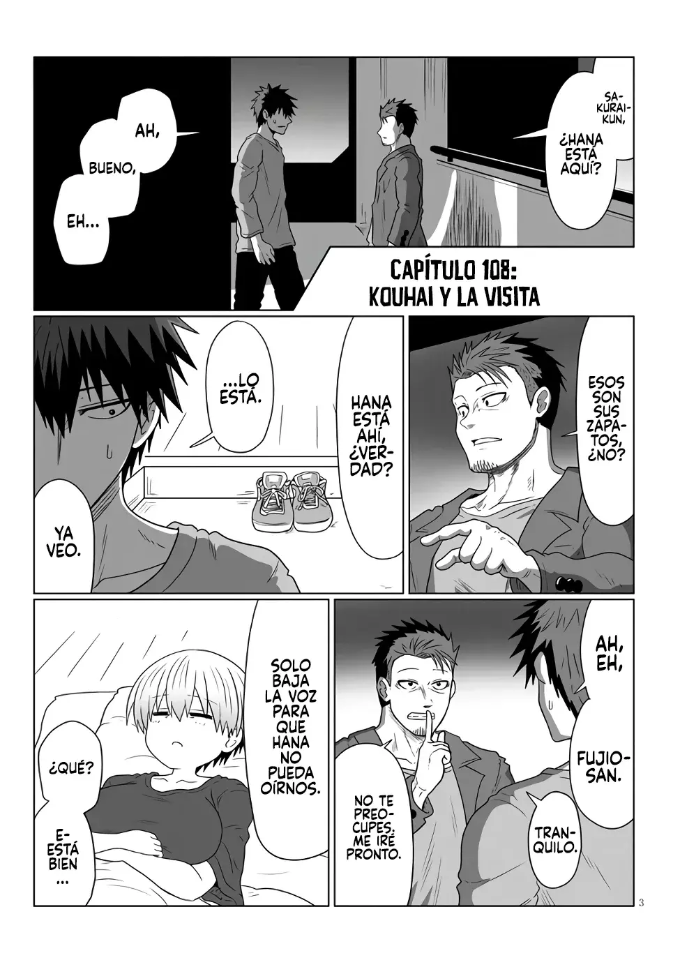 Uzaki-chan wa Asobitai! Capitulo 108 página 5