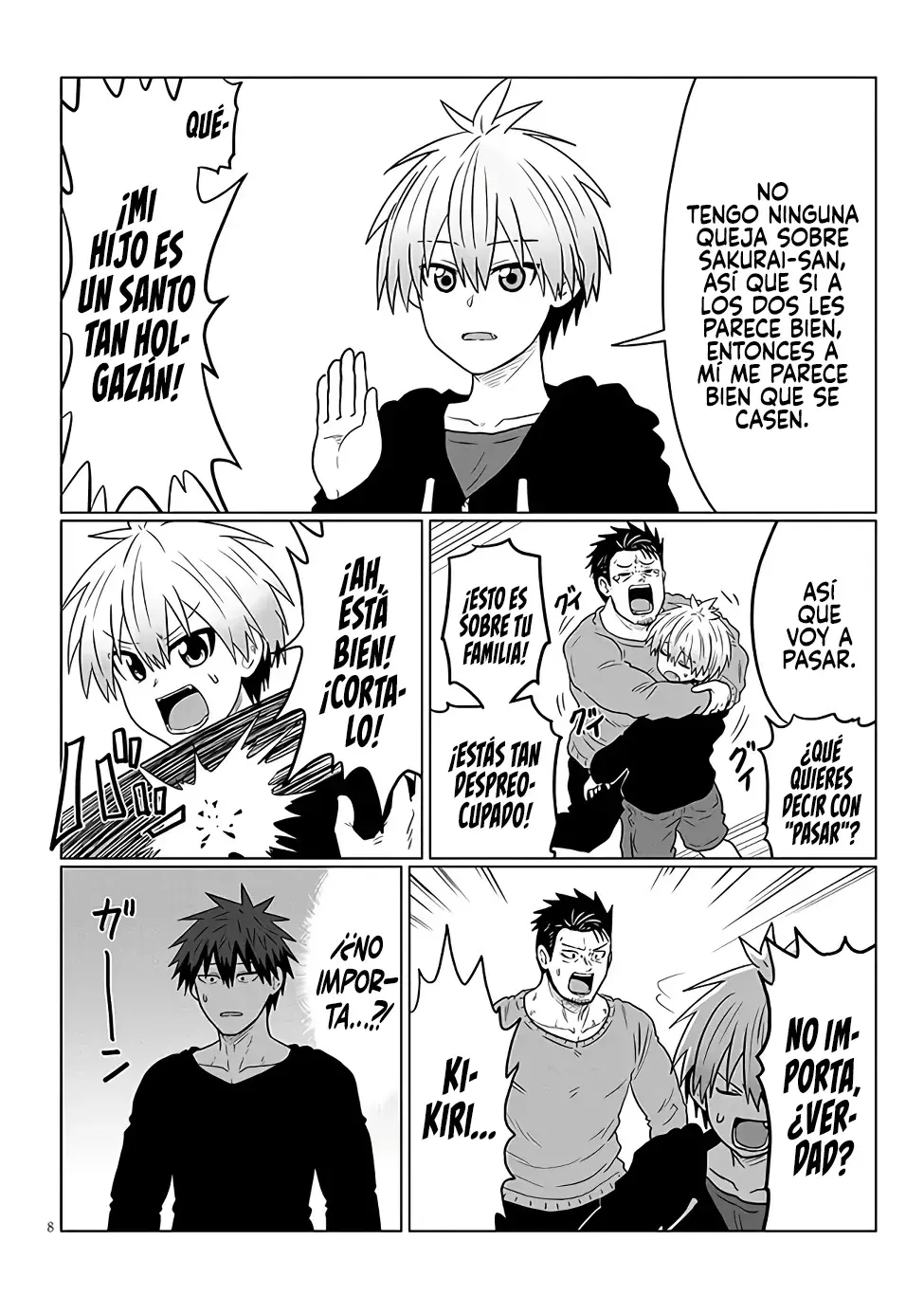 Uzaki-chan wa Asobitai! Capitulo 109 página 10