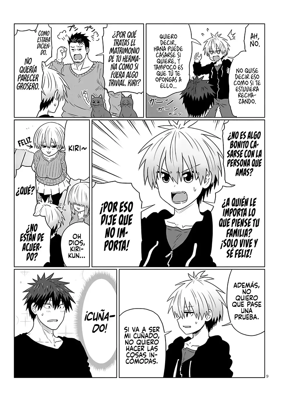 Uzaki-chan wa Asobitai! Capitulo 109 página 11