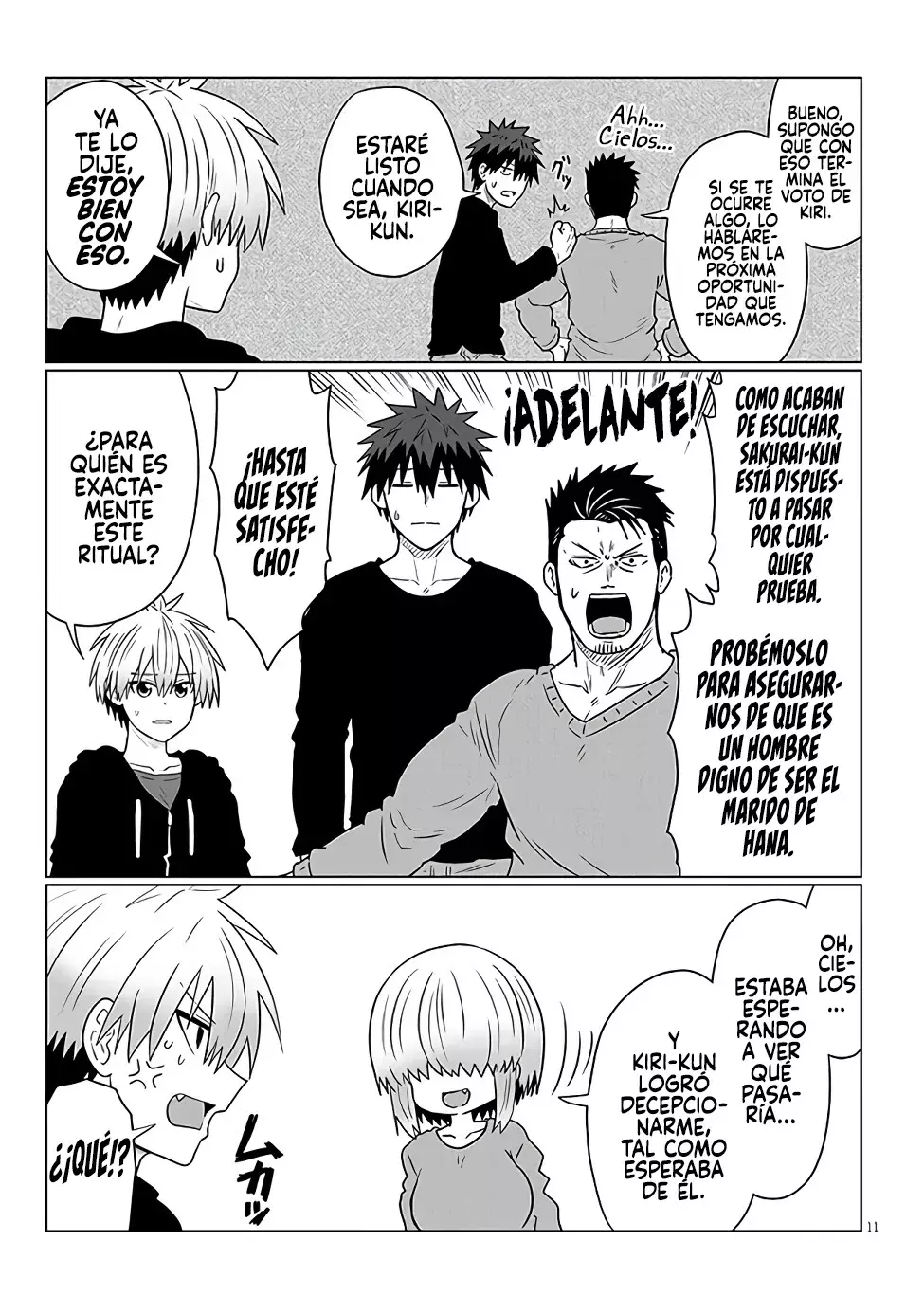 Uzaki-chan wa Asobitai! Capitulo 109 página 13