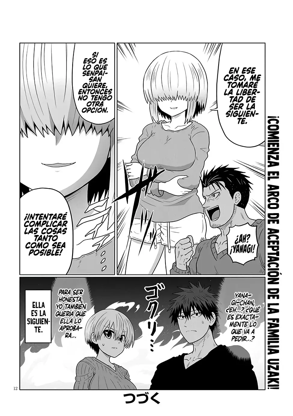 Uzaki-chan wa Asobitai! Capitulo 109 página 14