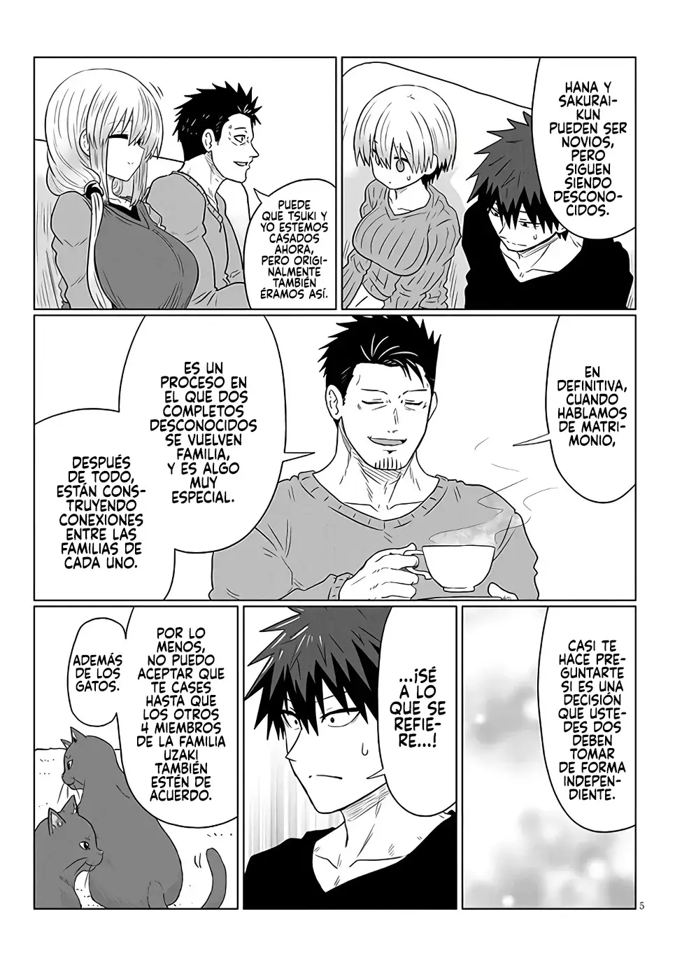 Uzaki-chan wa Asobitai! Capitulo 109 página 7