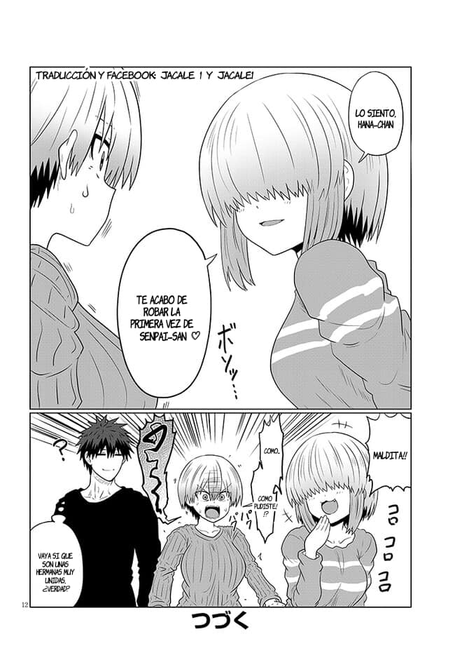 Uzaki-chan wa Asobitai! Capitulo 110 página 12