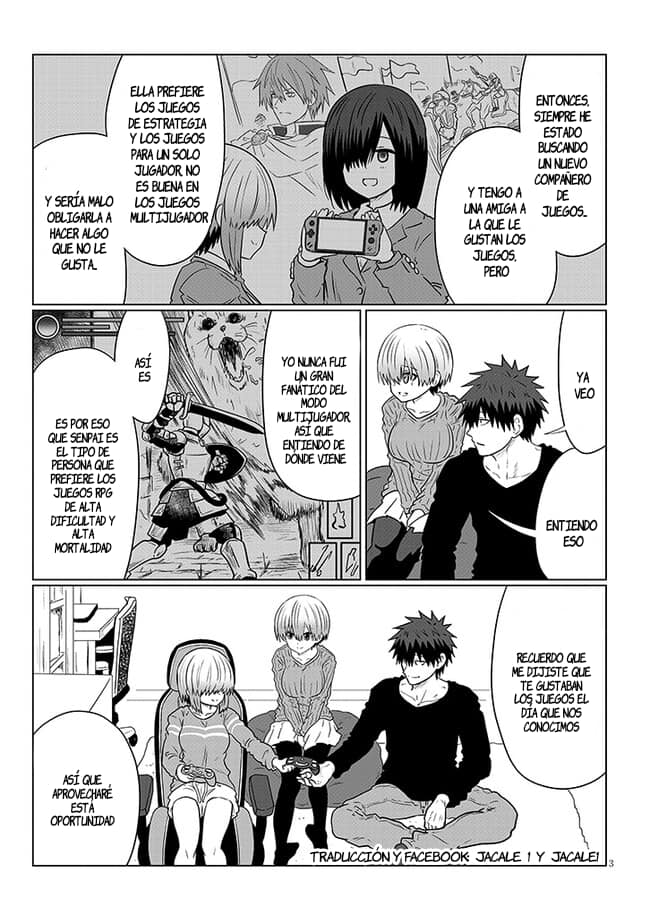 Uzaki-chan wa Asobitai! Capitulo 110 página 3