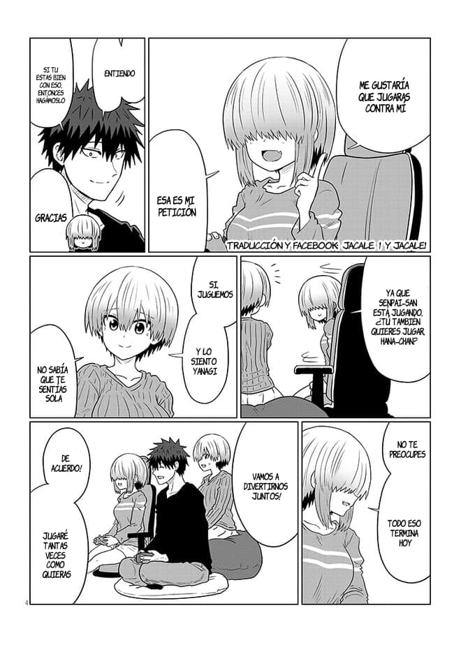 Uzaki-chan wa Asobitai! Capitulo 110 página 4