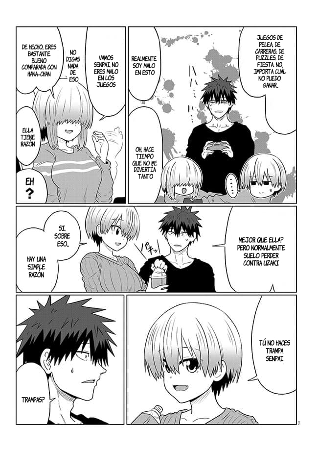 Uzaki-chan wa Asobitai! Capitulo 110 página 7
