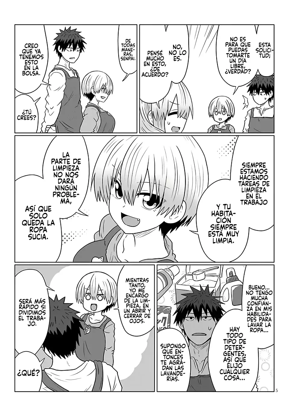 Uzaki-chan wa Asobitai! Capitulo 111 página 7