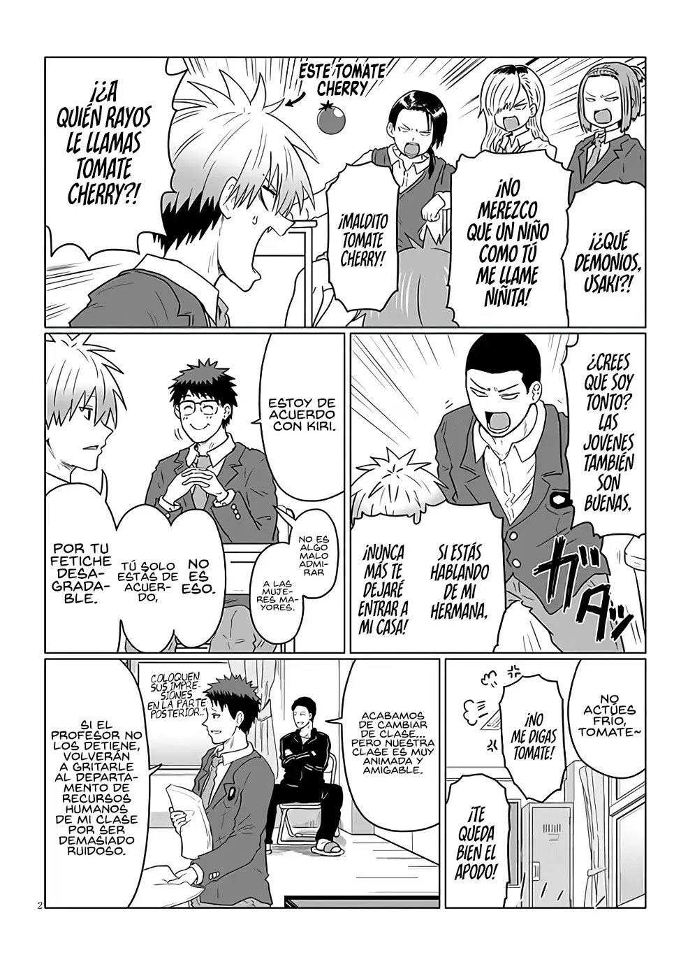 Uzaki-chan wa Asobitai! Capitulo 112 página 4