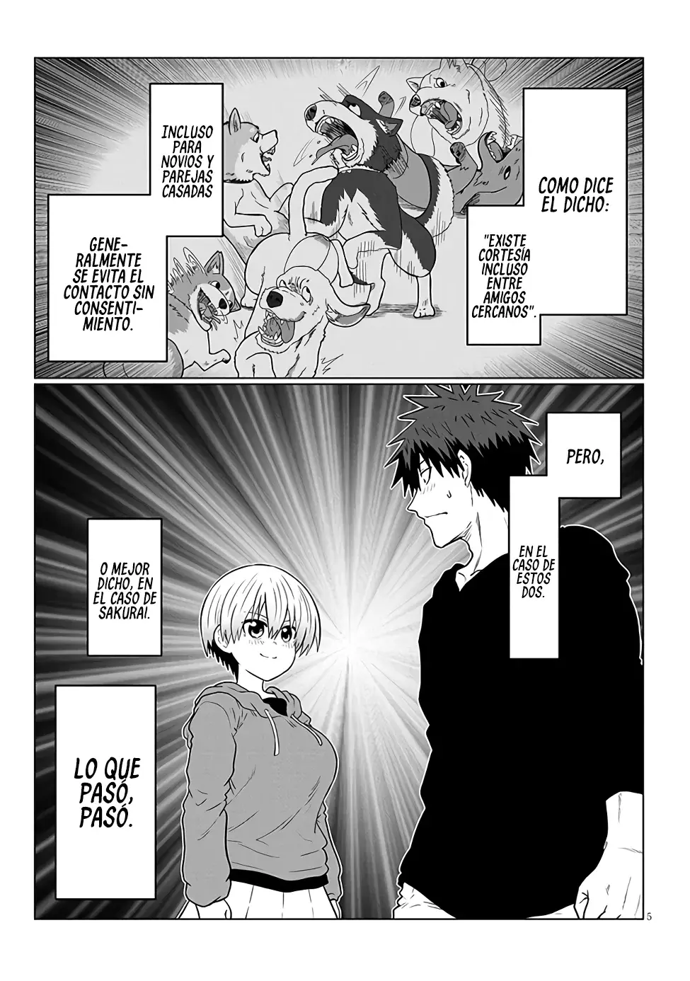 Uzaki-chan wa Asobitai! Capitulo 114 página 7