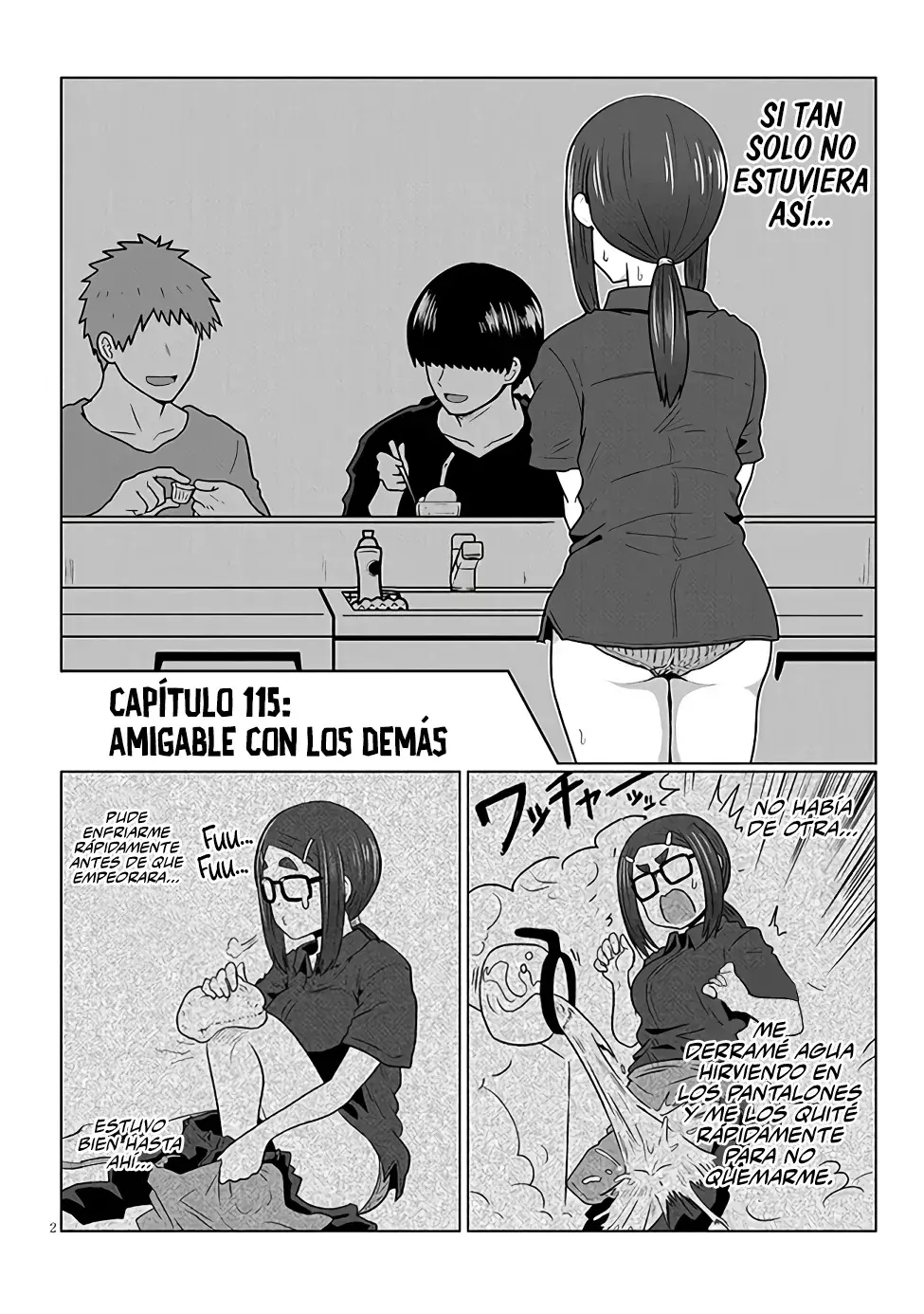 Uzaki-chan wa Asobitai! Capitulo 115 página 4