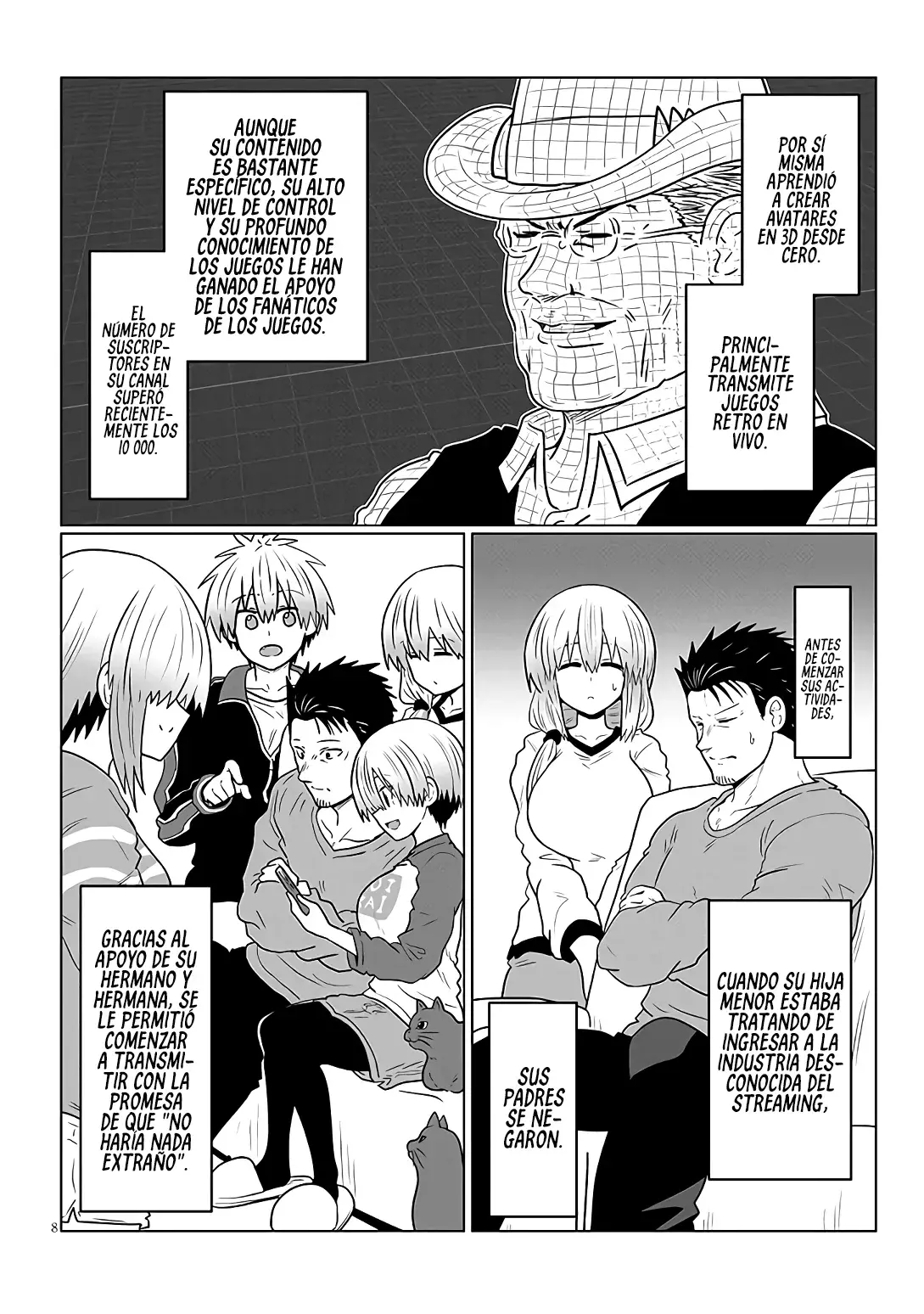 Uzaki-chan wa Asobitai! Capitulo 116 página 10