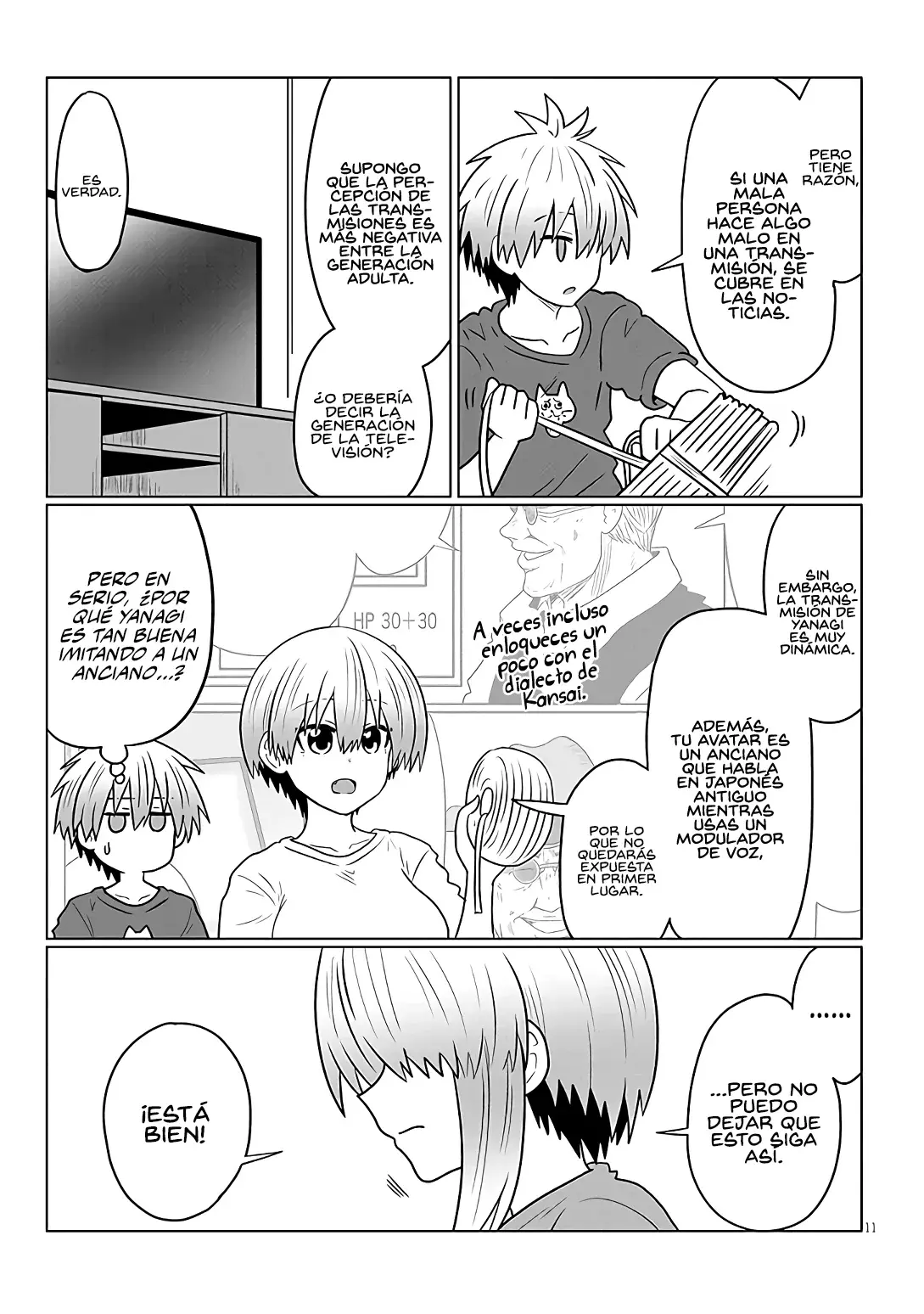Uzaki-chan wa Asobitai! Capitulo 116 página 13