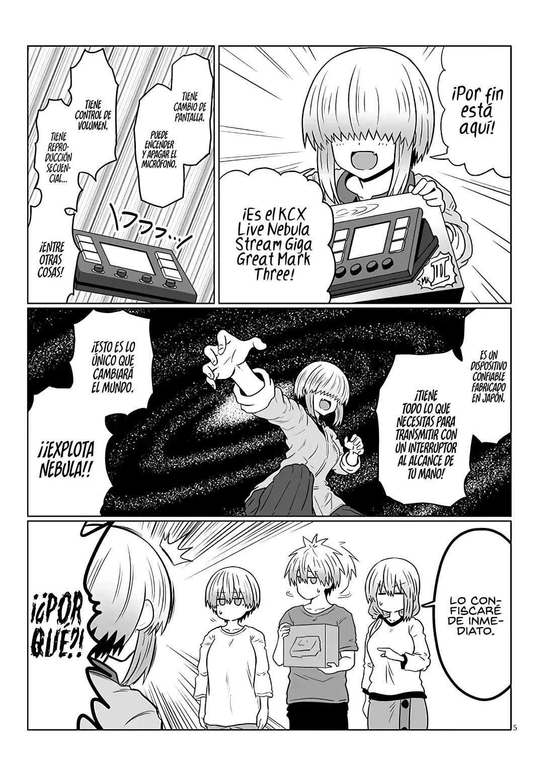 Uzaki-chan wa Asobitai! Capitulo 116 página 7
