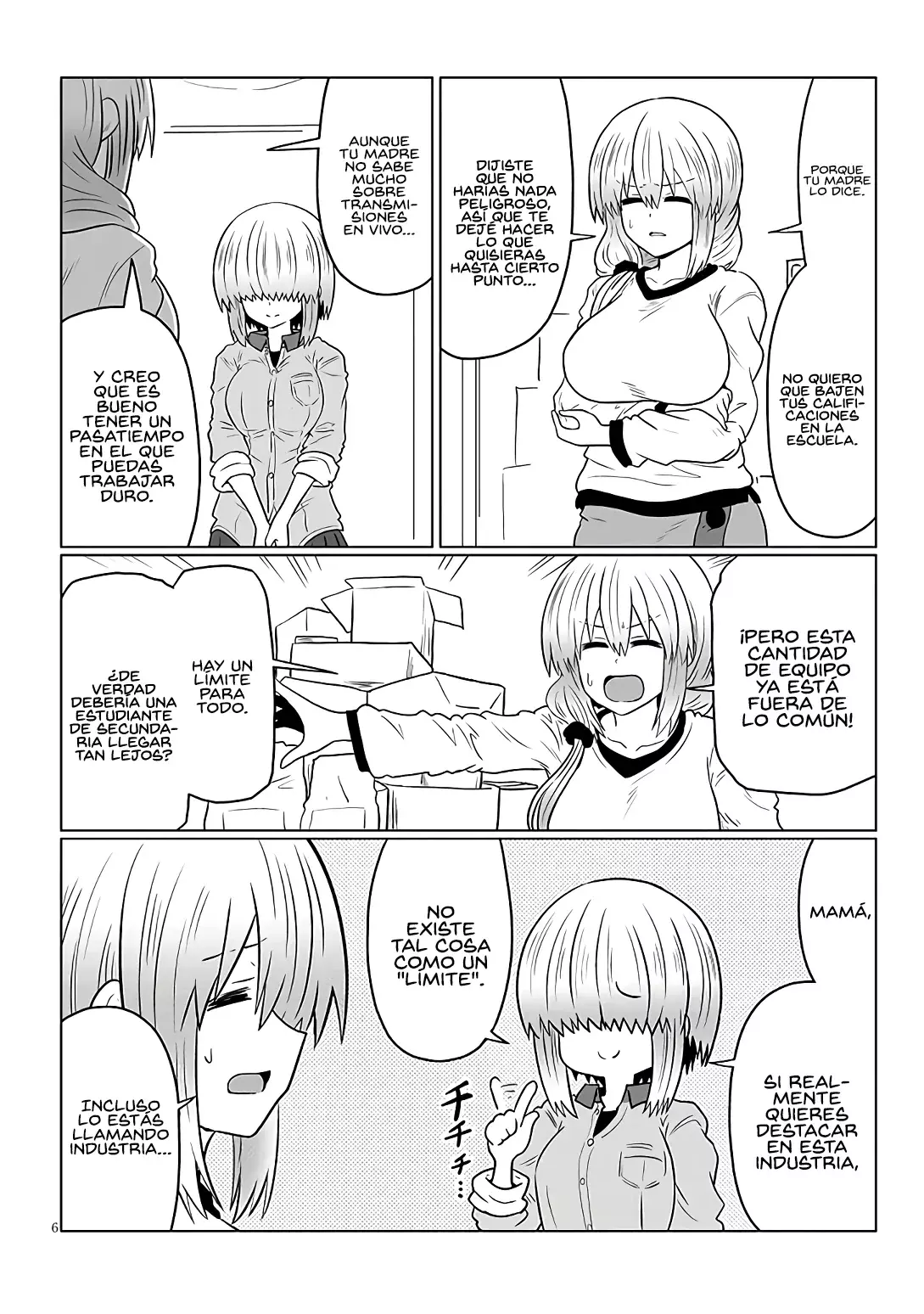 Uzaki-chan wa Asobitai! Capitulo 116 página 8