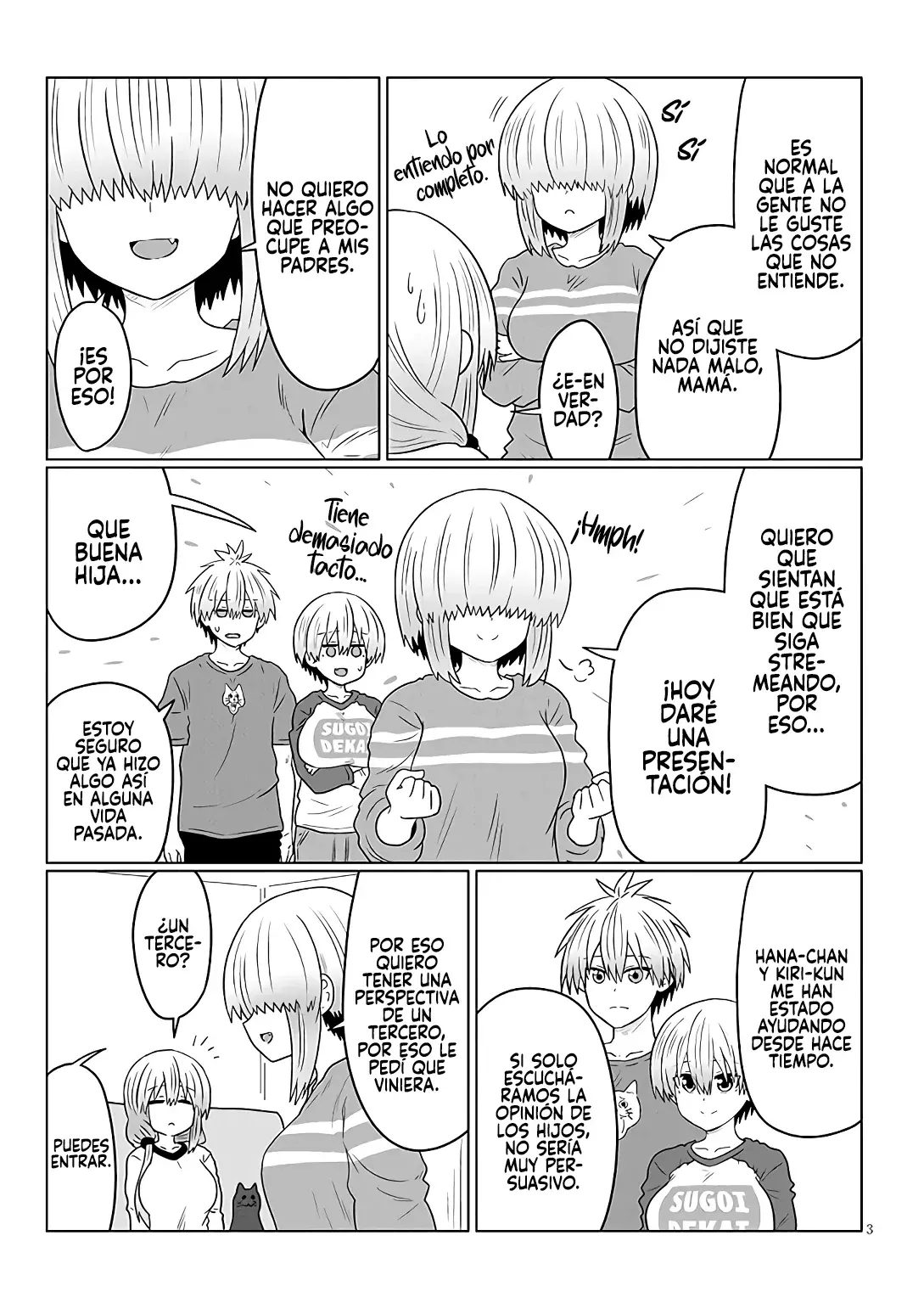 Uzaki-chan wa Asobitai! Capitulo 117 página 5
