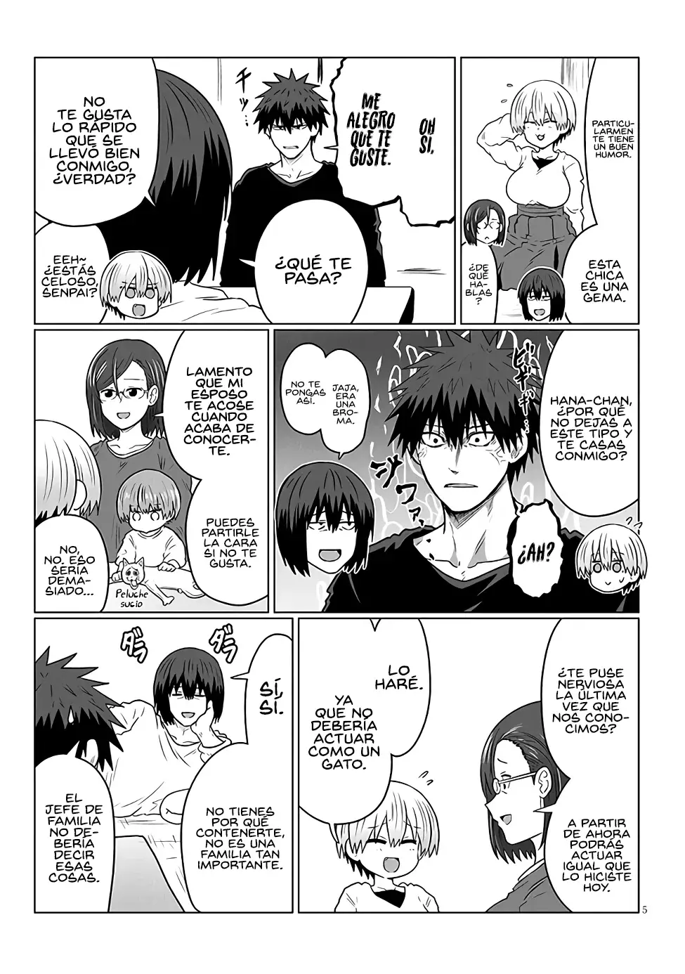 Uzaki-chan wa Asobitai! Capitulo 118 página 7