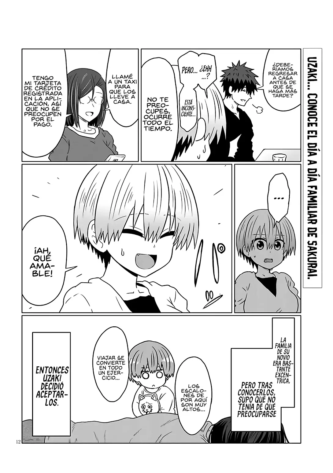 Uzaki-chan wa Asobitai! Capitulo 119 página 14
