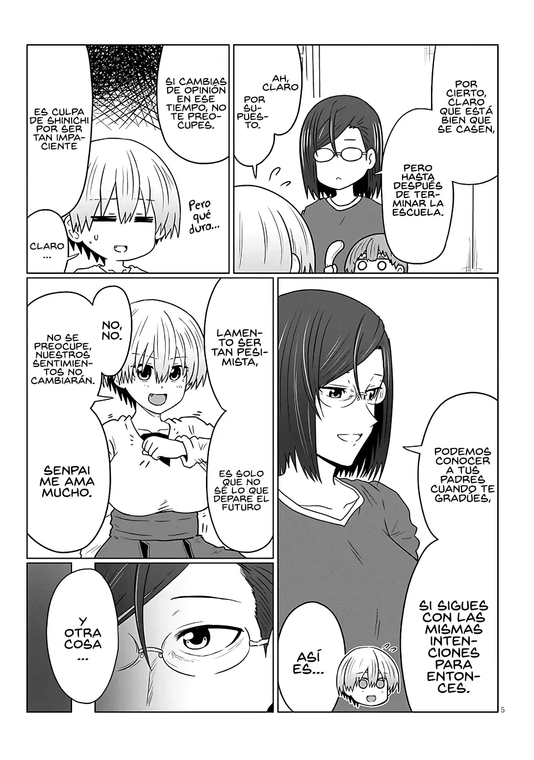 Uzaki-chan wa Asobitai! Capitulo 119 página 7