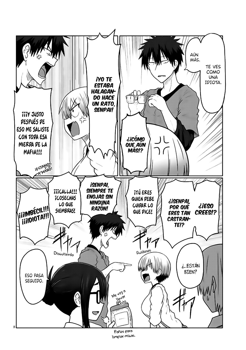 Uzaki-chan wa Asobitai! Capitulo 12 página 9