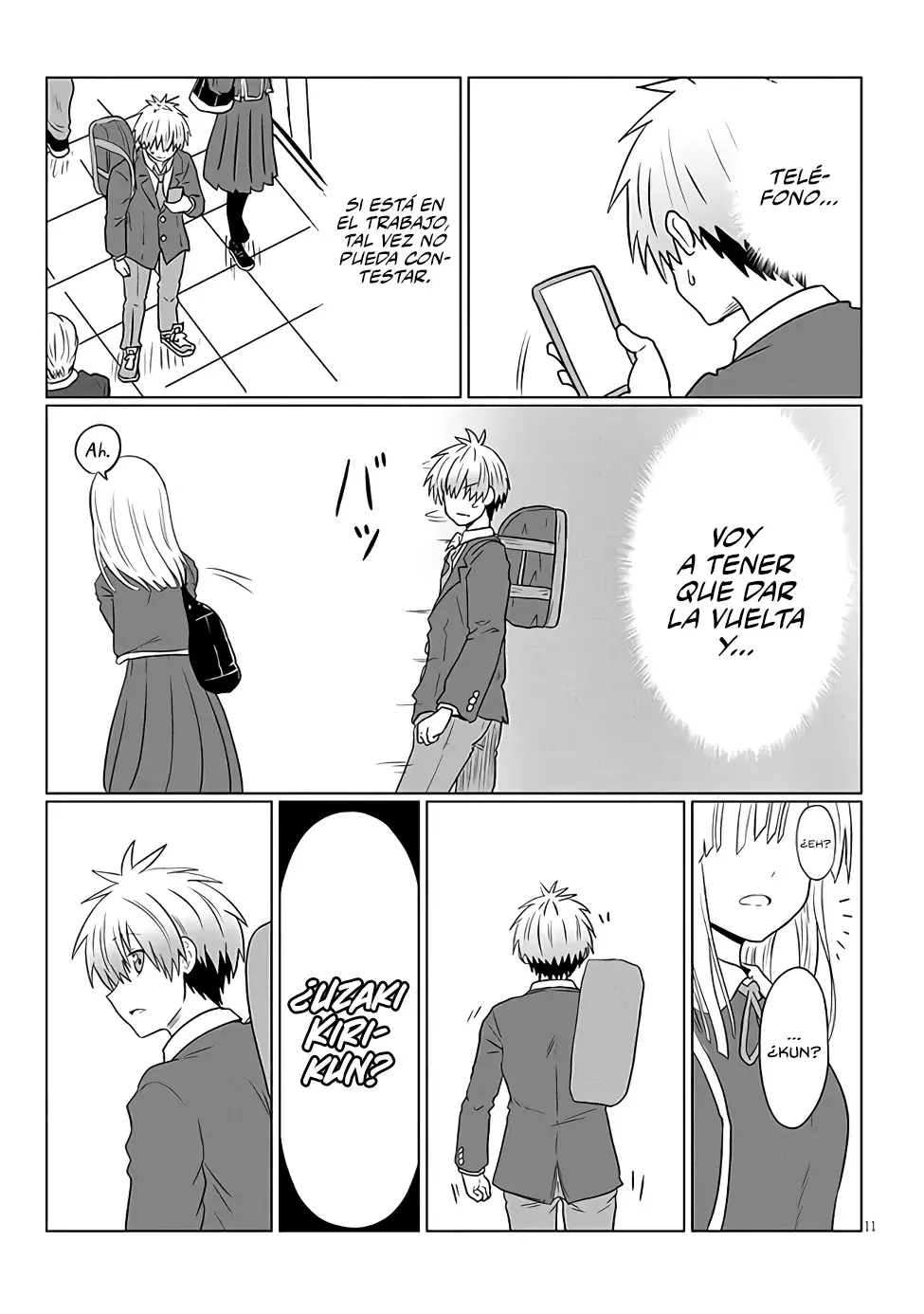 Uzaki-chan wa Asobitai! Capitulo 120 página 13