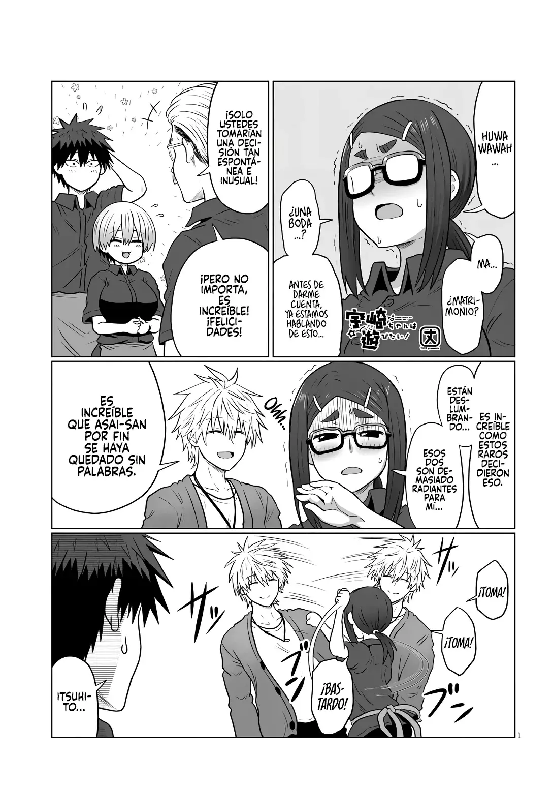 Uzaki-chan wa Asobitai! Capitulo 121 página 3