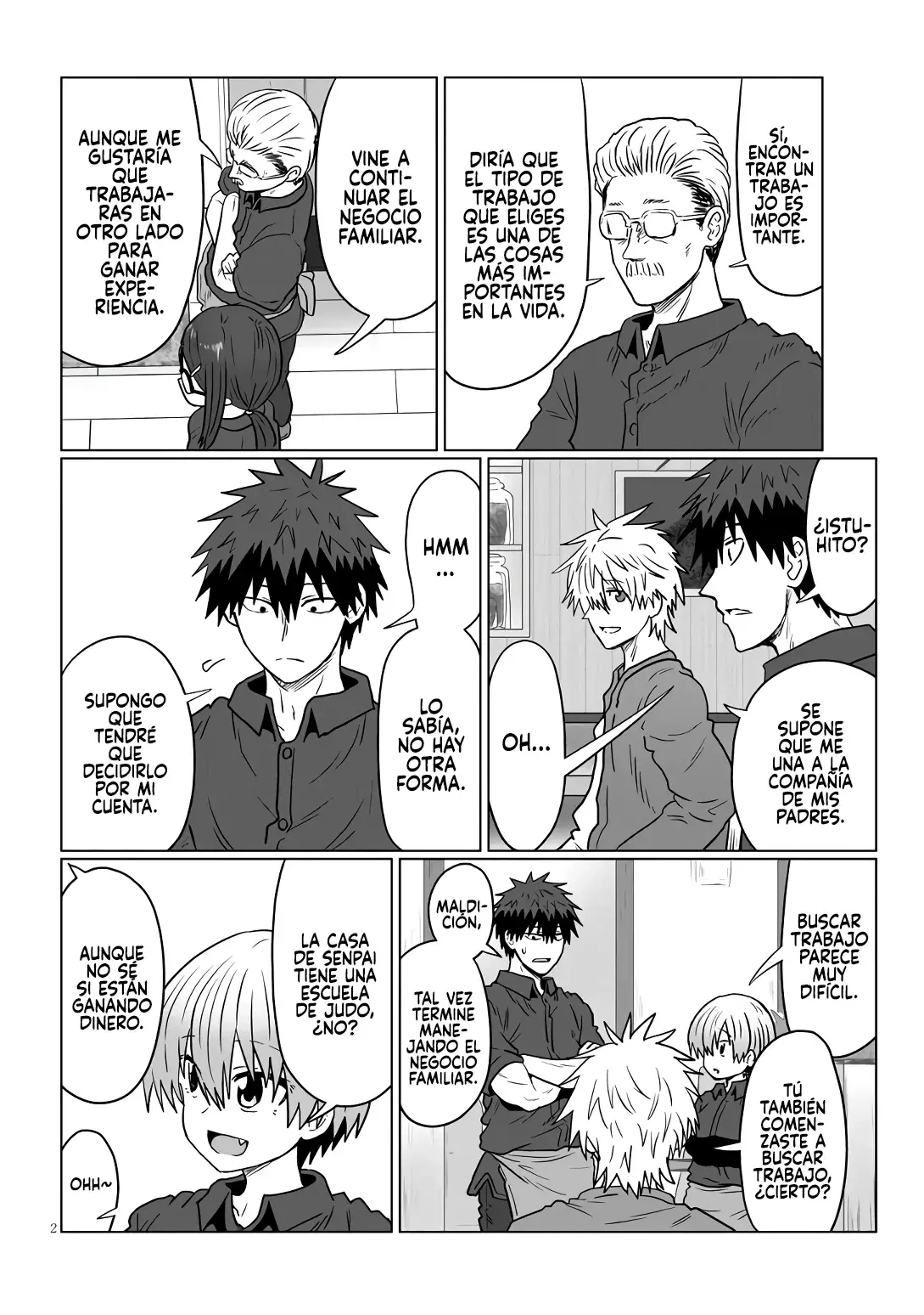 Uzaki-chan wa Asobitai! Capitulo 121 página 4